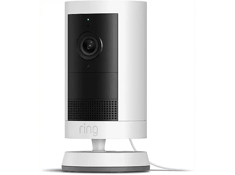 ring Cam Plus (Plug-In), Kamera (Anzahl Kameras: 1, für Innen, Nachtsichtfunktion, Akkubetrieb, 2K UltraWide QHD, Weiß)