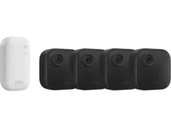 blink Outdoor 4, Sicherheitskamera (Anzahl Kameras: f&uuml;r Au&szlig;en, Nachtsichtfunktion, Batteriebetrieb, Neigbar, HD, Schwarz)