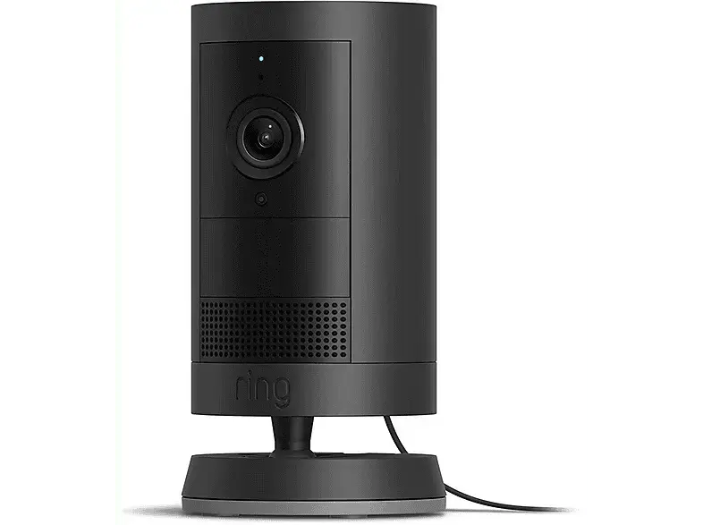 ring Cam Plus (Plug-In), Kamera (Anzahl Kameras: 1, für Innen, Nachtsichtfunktion, Akkubetrieb, 2K UltraWide QHD, Schwarz)