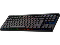 LOGITECH G G515 Lightspeed TKL Kabellose RGB Gaming Tastatur ohne Ziffernblock (Tactile), Lightsync RGB, DEU (Qwertz), Schwarz