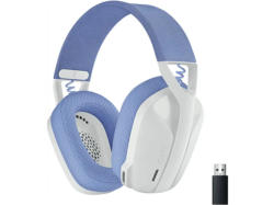 LOGITECH G G435 Lightspeed, Ultraleichtes kabelloses Bluetooth-Gaming Headset, Weiß