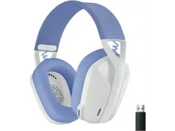 LOGITECH G G435 Lightspeed, Ultraleichtes kabelloses Bluetooth-Gaming Headset, Weiß