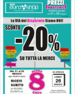 EUROSHOP Monopoli Sconto -20% - al 25.05.2025