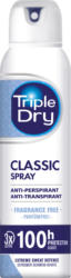 Triple Dry Antitranspirant Deospray Classic