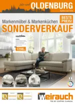 Möbel Weirauch GmbH Möbel Weirauch - Markenmöbel & Markenküchen Sonderverkauf - gültig bis 19.07.2025 - bis 19.07.2025