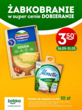 Żabka_ser gouda i ser Almette ważne do 31.05