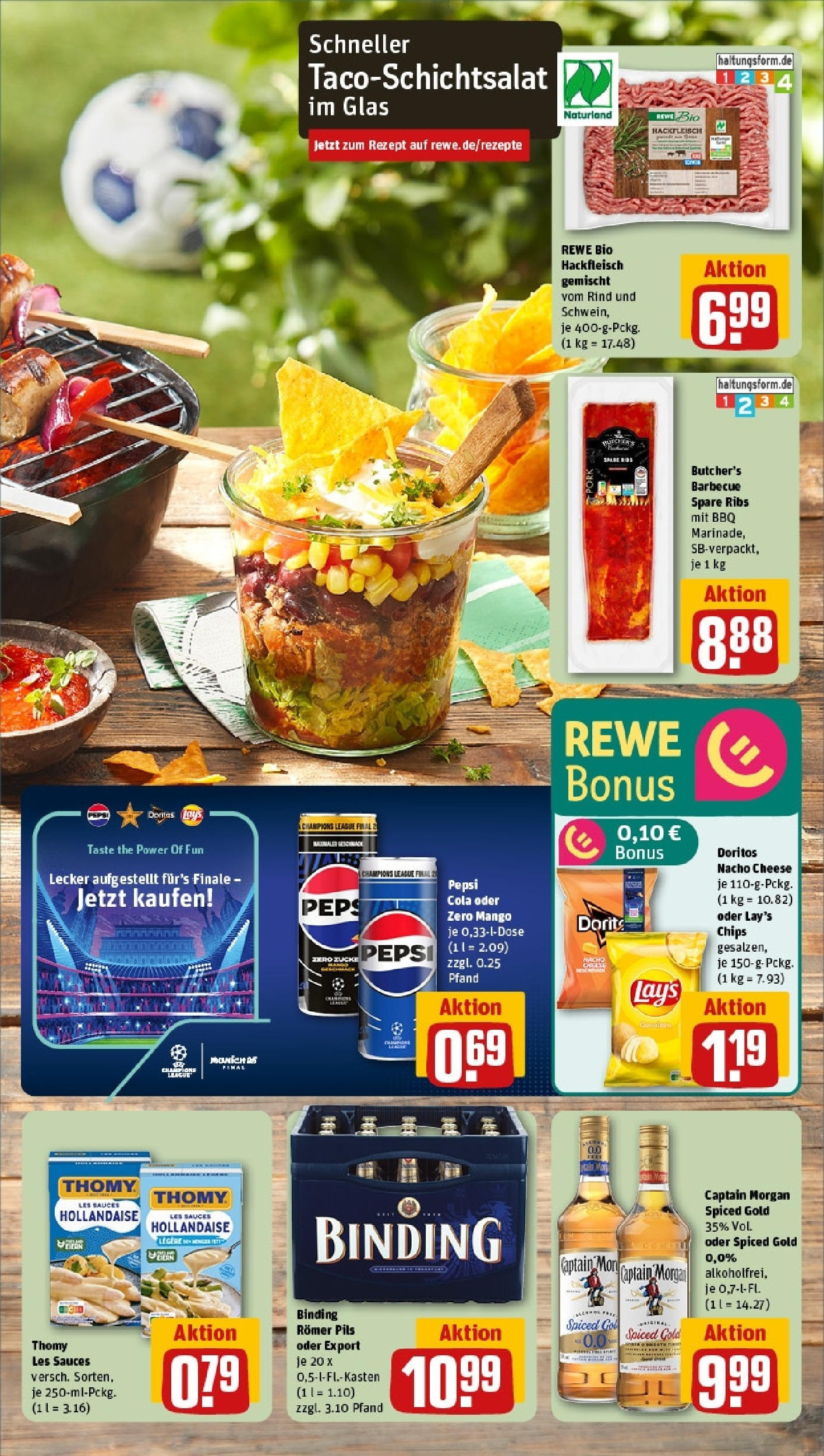 Rewe prospekt Heuchelheim (ab 25.05.2025) zum Blättern » Angebote | Seite: 5 | Produkte: Spare ribs, Pepsi, Chips, Hackfleisch Rewe prospekt Heuchelheim (ab 25.05.2025) zum Blättern » Angebote | Seite: 5 | Produkte: Spare ribs, Pepsi, Chips, Hackfleisch