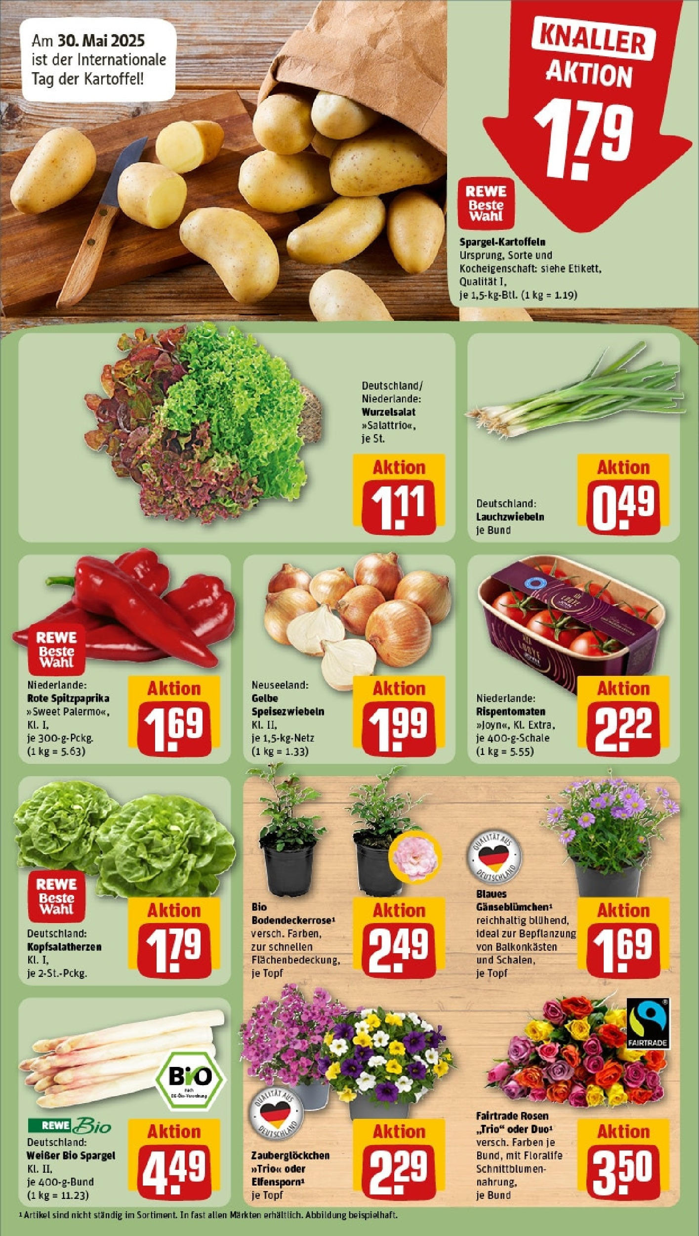 Rewe prospekt Heuchelheim (ab 25.05.2025) zum Blättern » Angebote | Seite: 7 | Produkte: Spargel Rewe prospekt Heuchelheim (ab 25.05.2025) zum Blättern » Angebote | Seite: 7 | Produkte: Spargel
