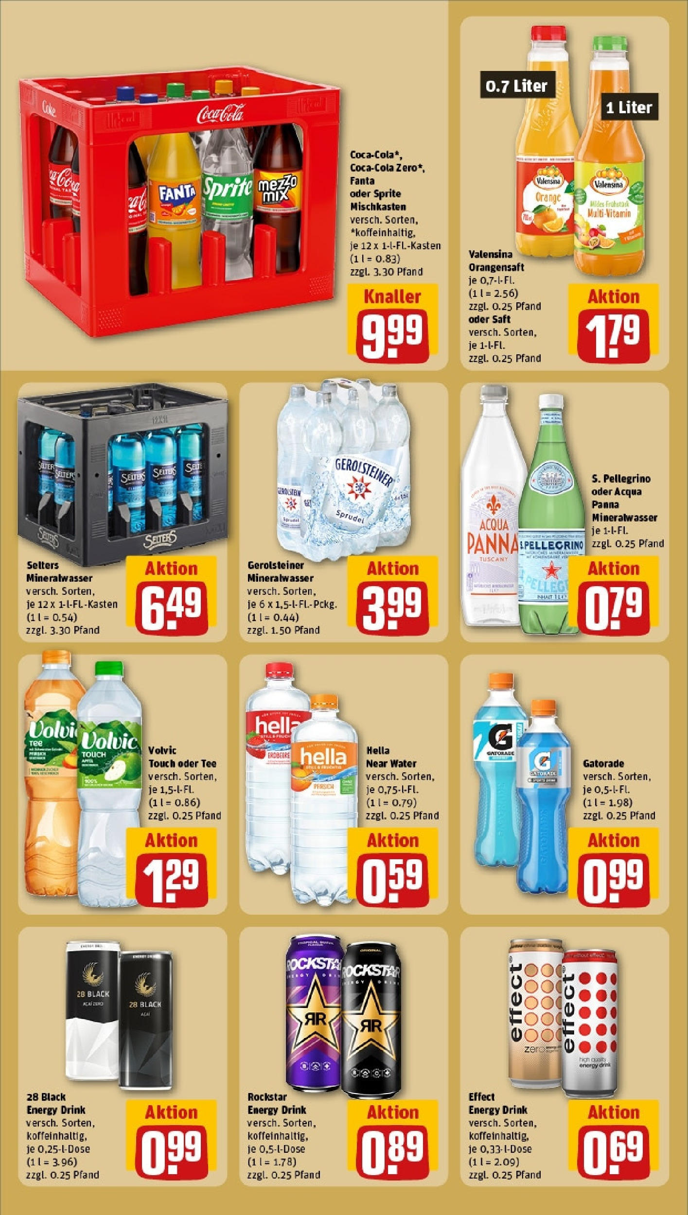 Rewe prospekt Heuchelheim (ab 25.05.2025) zum Blättern » Angebote | Seite: 14 | Produkte: Volvic touch, Mineralwasser, Saft, Gerolsteiner Rewe prospekt Heuchelheim (ab 25.05.2025) zum Blättern » Angebote | Seite: 14 | Produkte: Volvic touch, Mineralwasser, Saft, Gerolsteiner
