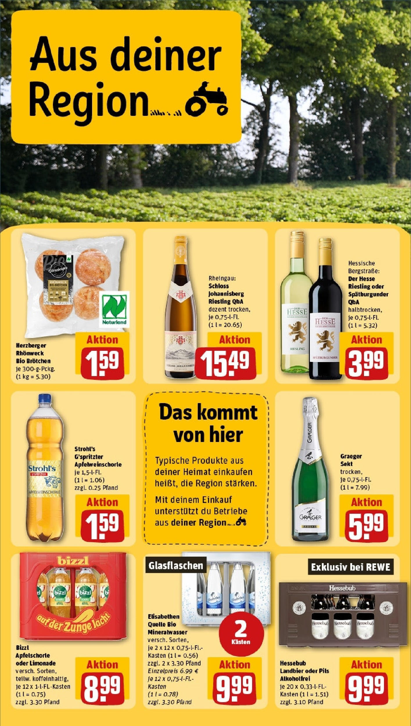 Rewe prospekt Heuchelheim (ab 25.05.2025) zum Blättern » Angebote | Seite: 20 | Produkte: Sekt, Pils, Limonade, Mineralwasser Rewe prospekt Heuchelheim (ab 25.05.2025) zum Blättern » Angebote | Seite: 20 | Produkte: Sekt, Pils, Limonade, Mineralwasser