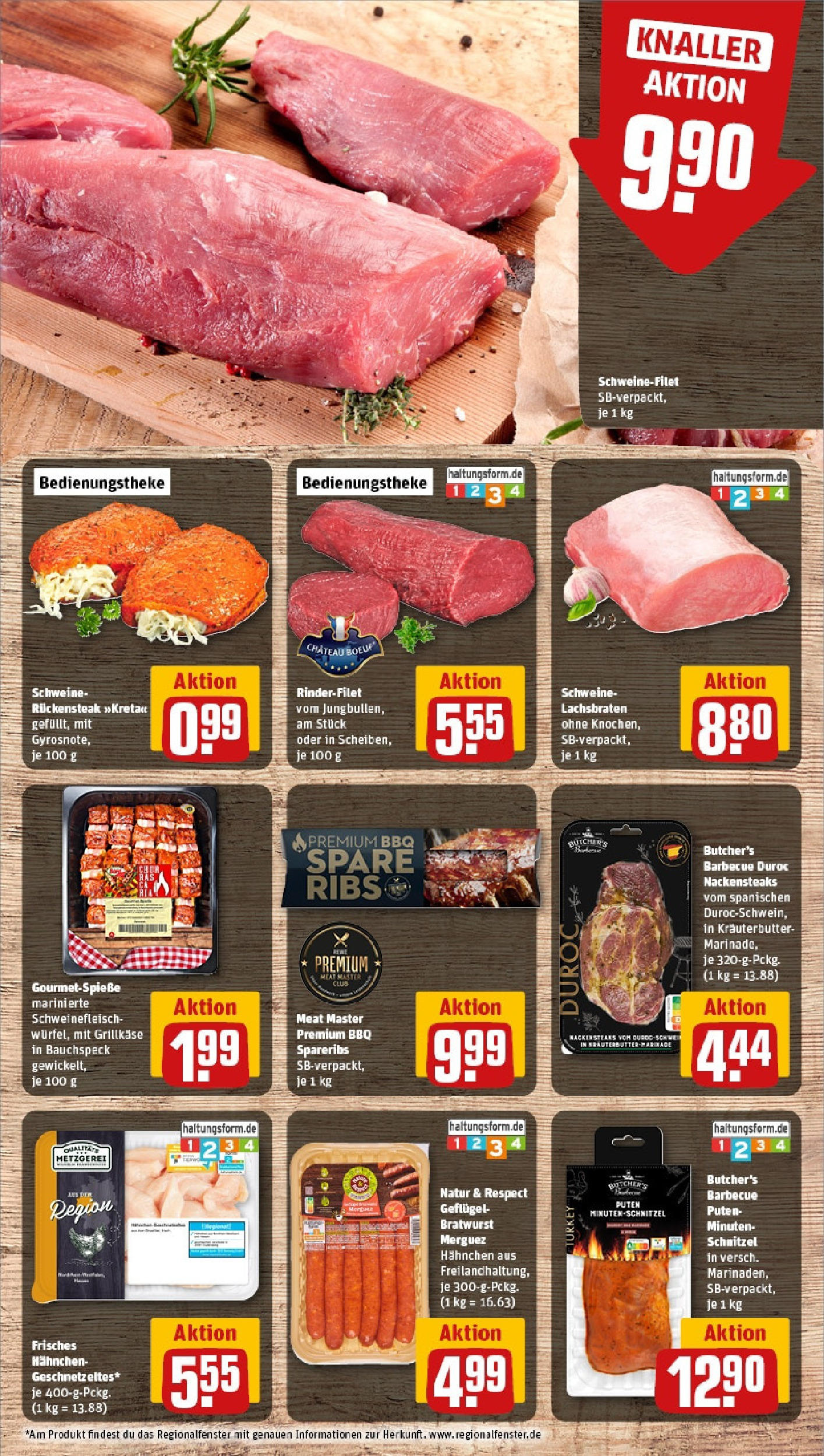 Rewe prospekt Münster / Centrum	 (ab 25.05.2025) zum Blättern » Angebote | Seite: 8 | Produkte: Rinderfilet, Kräuterbutter, Schweinefilet, Steak