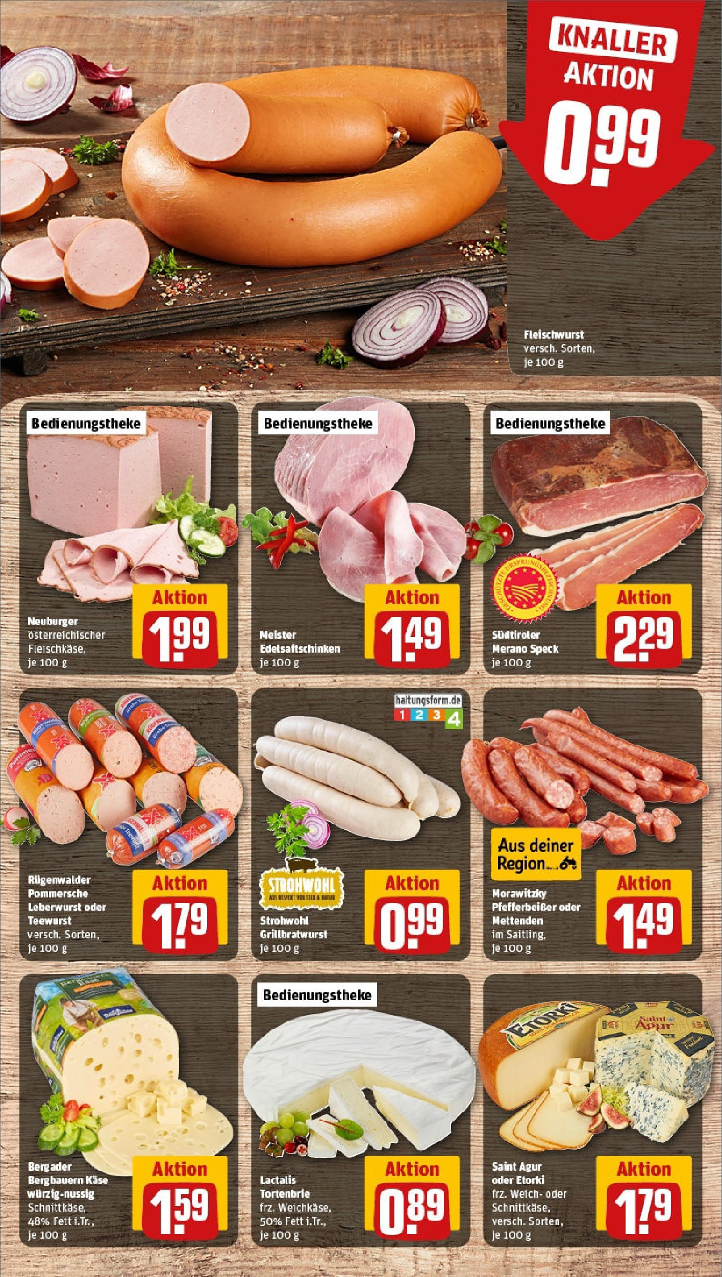 Rewe prospekt Münster / Centrum	 (ab 25.05.2025) zum Blättern » Angebote | Seite: 9 | Produkte: Käse, Morawitzky