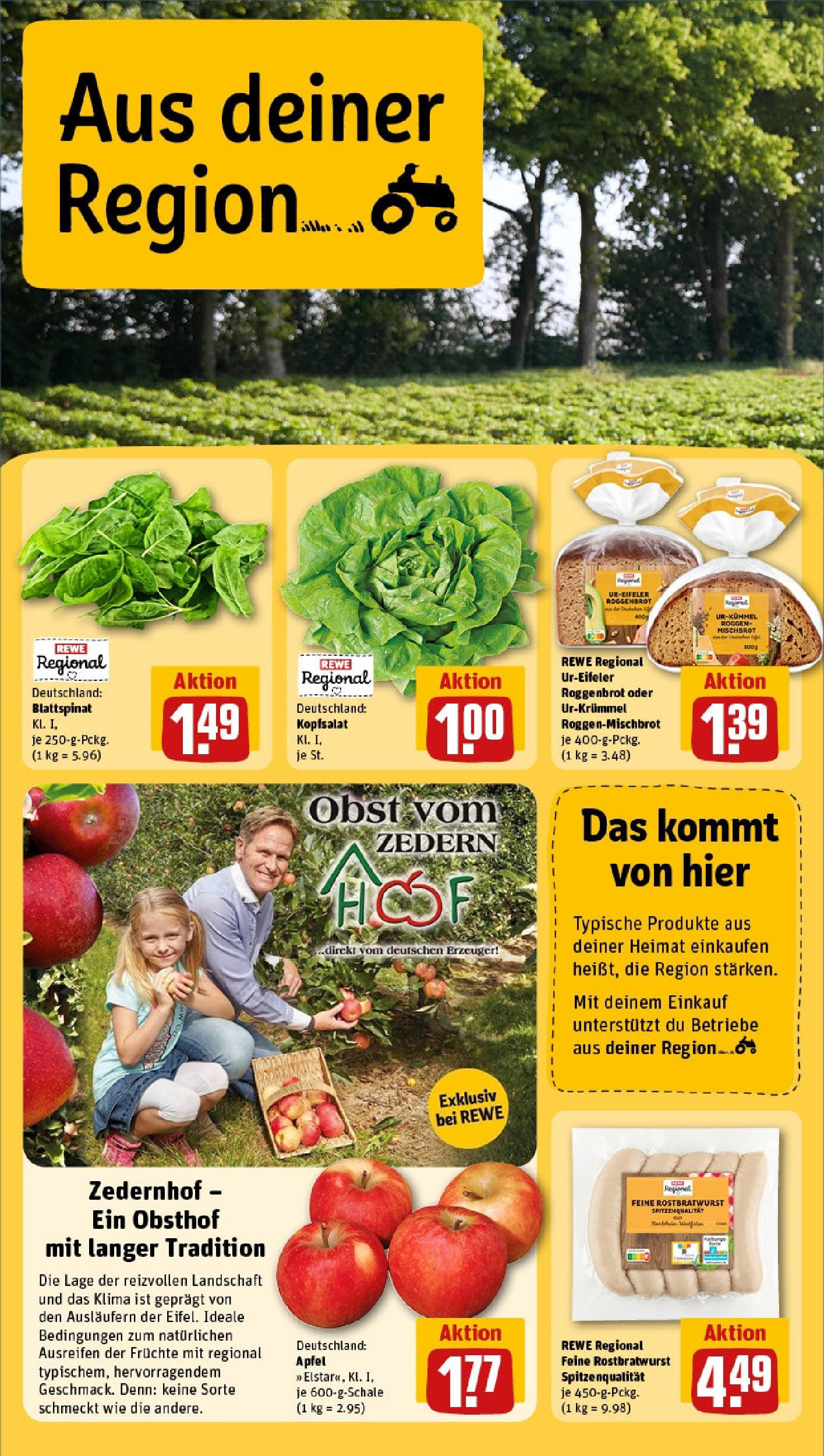Rewe prospekt Stolberg / Mausbach (ab 25.05.2025) zum Blättern » Angebote | Seite: 24 | Produkte: Äpfel, Apple, Obst, Brot Rewe prospekt Stolberg / Mausbach (ab 25.05.2025) zum Blättern » Angebote | Seite: 24 | Produkte: Äpfel, Apple, Obst, Brot