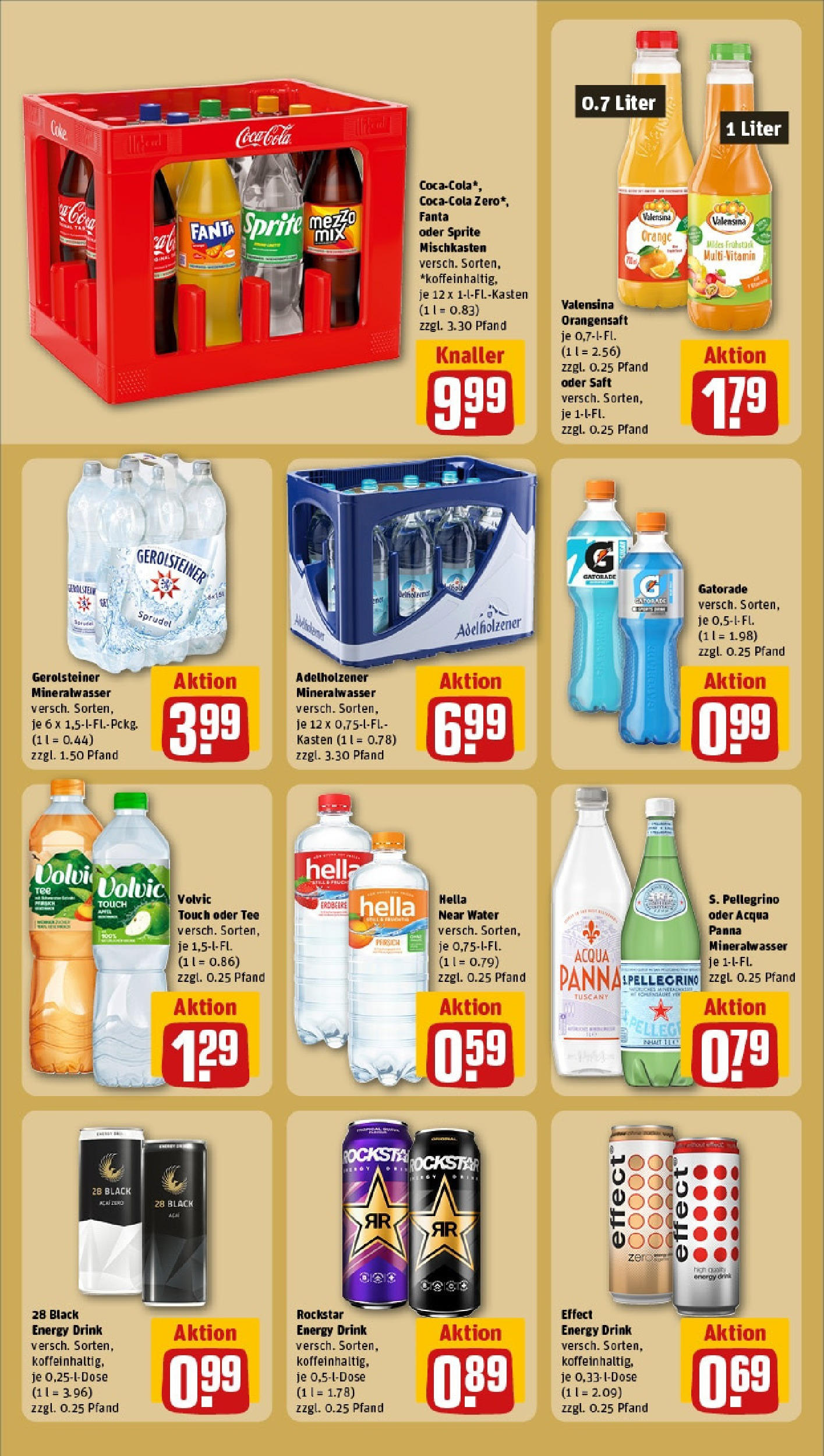 Rewe prospekt Karlsruhe / Durlach	 (ab 25.05.2025) zum Blättern » Angebote | Seite: 14 | Produkte: Energy, Volvic touch, Tee, Gerolsteiner