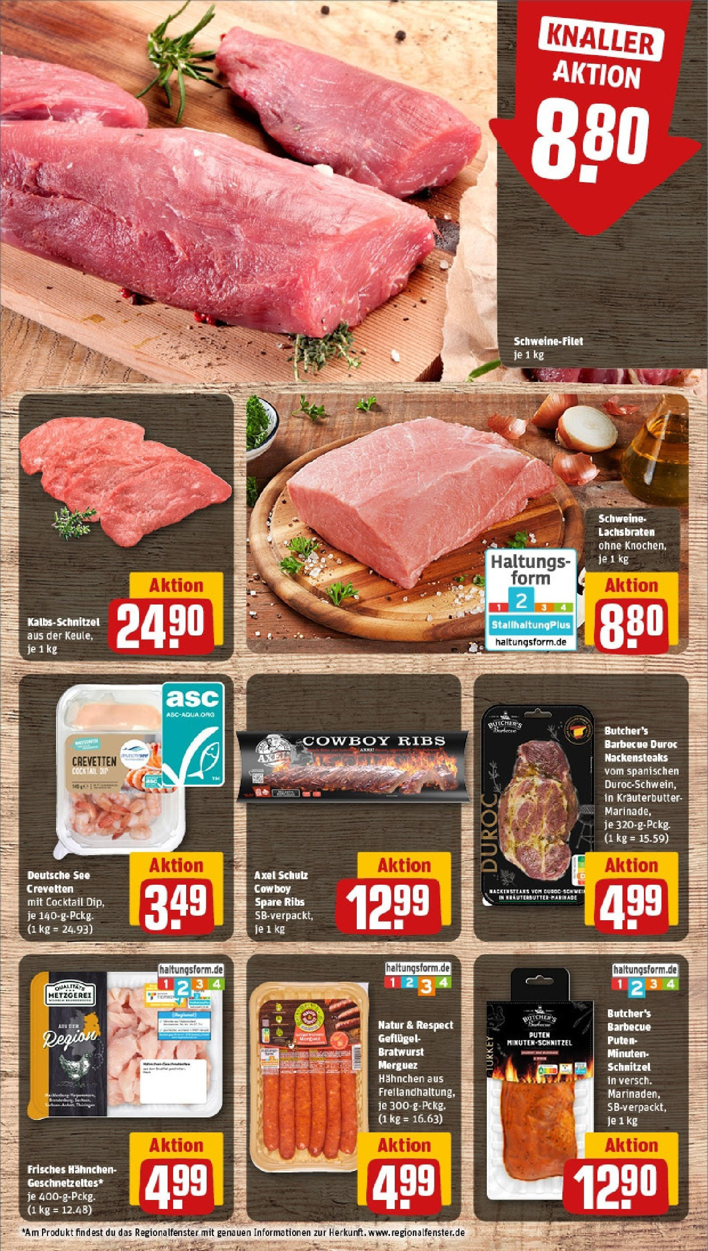 Rewe prospekt Leipzig / Zentrum-West (ab 25.05.2025) zum Blättern » Angebote | Seite: 8 | Produkte: Nackensteaks, Butter, Kräuterbutter, Schnitzel Rewe prospekt Leipzig / Zentrum-West (ab 25.05.2025) zum Blättern » Angebote | Seite: 8 | Produkte: Nackensteaks, Butter, Kräuterbutter, Schnitzel