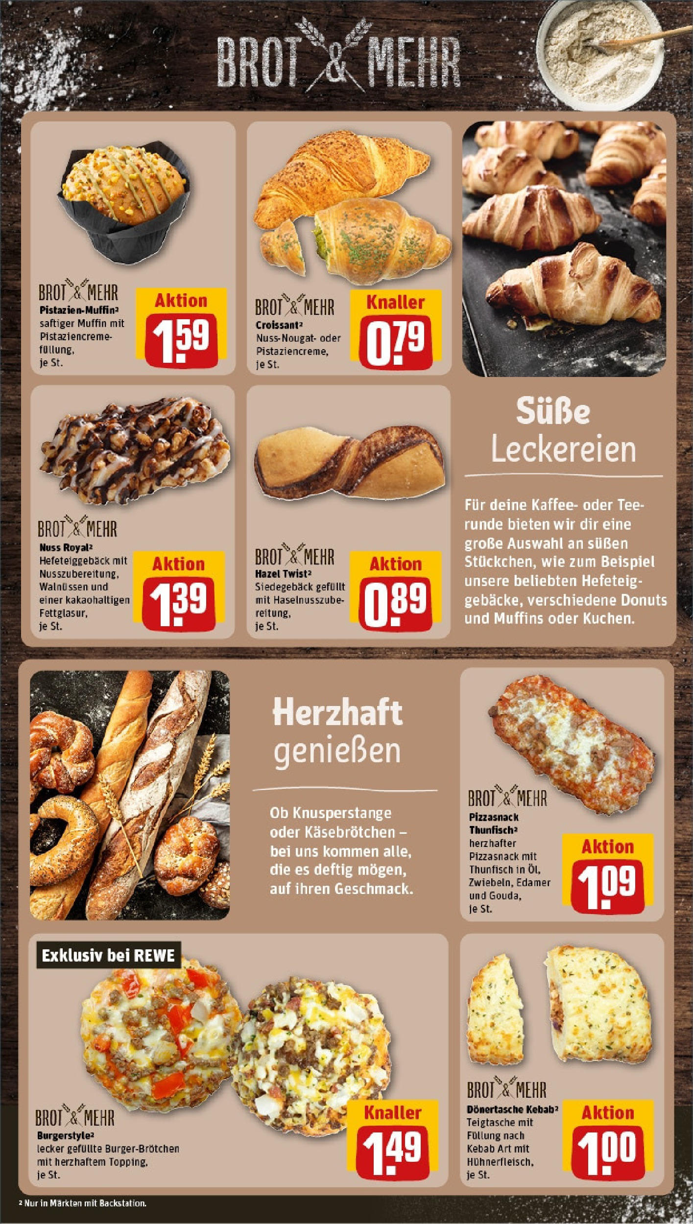 Rewe prospekt Leipzig / Zentrum-West (ab 25.05.2025) zum Blättern » Angebote | Seite: 12 | Produkte: Thunfisch, Burger bun, Croissant, Donuts Rewe prospekt Leipzig / Zentrum-West (ab 25.05.2025) zum Blättern » Angebote | Seite: 12 | Produkte: Thunfisch, Burger bun, Croissant, Donuts