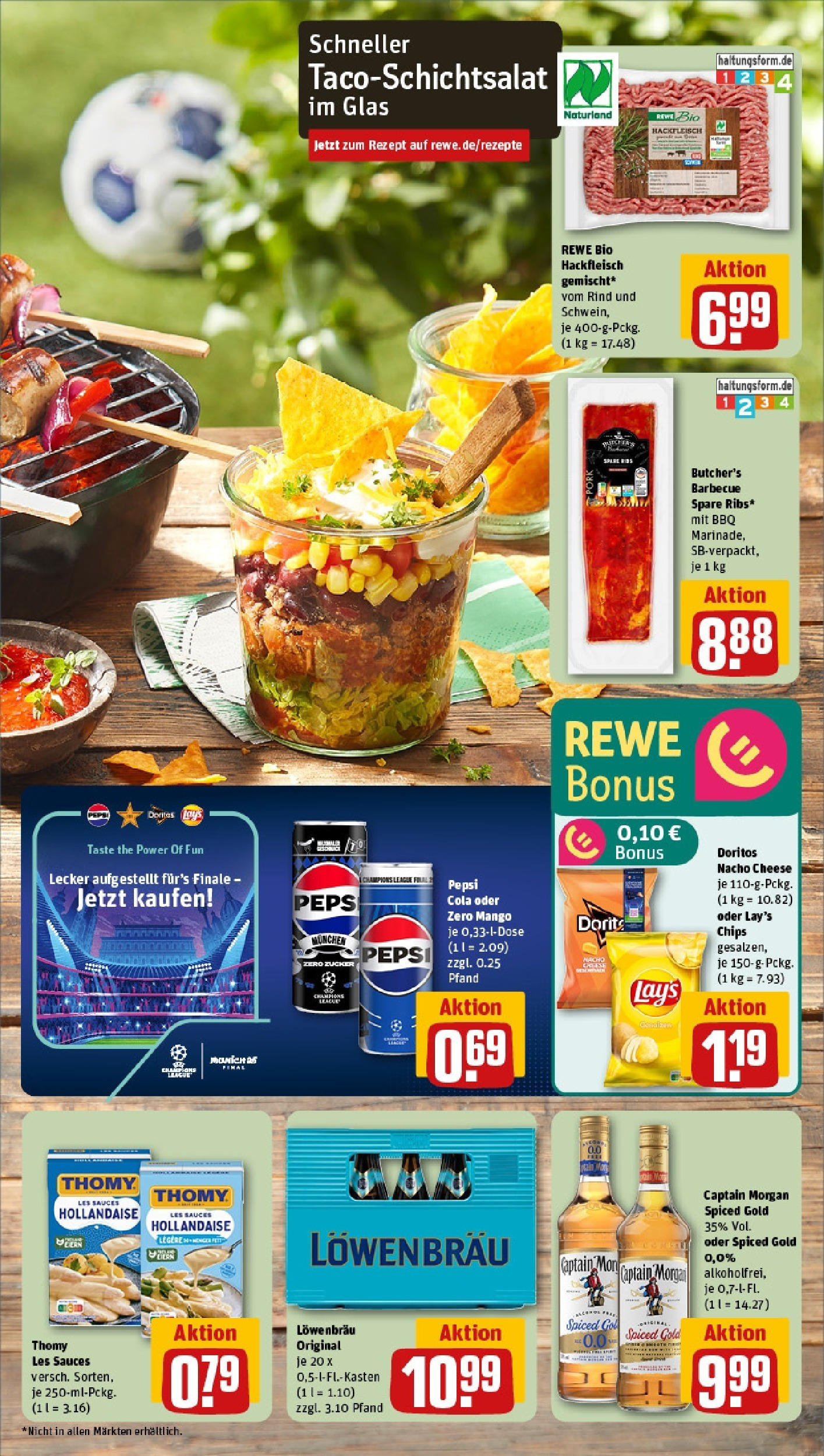 Rewe prospekt Regensburg (ab 25.05.2025) zum Blättern » Angebote | Seite: 5 | Produkte: Spare ribs, Zucker, Captain morgan, Pepsi Rewe prospekt Regensburg (ab 25.05.2025) zum Blättern » Angebote | Seite: 5 | Produkte: Spare ribs, Zucker, Captain morgan, Pepsi