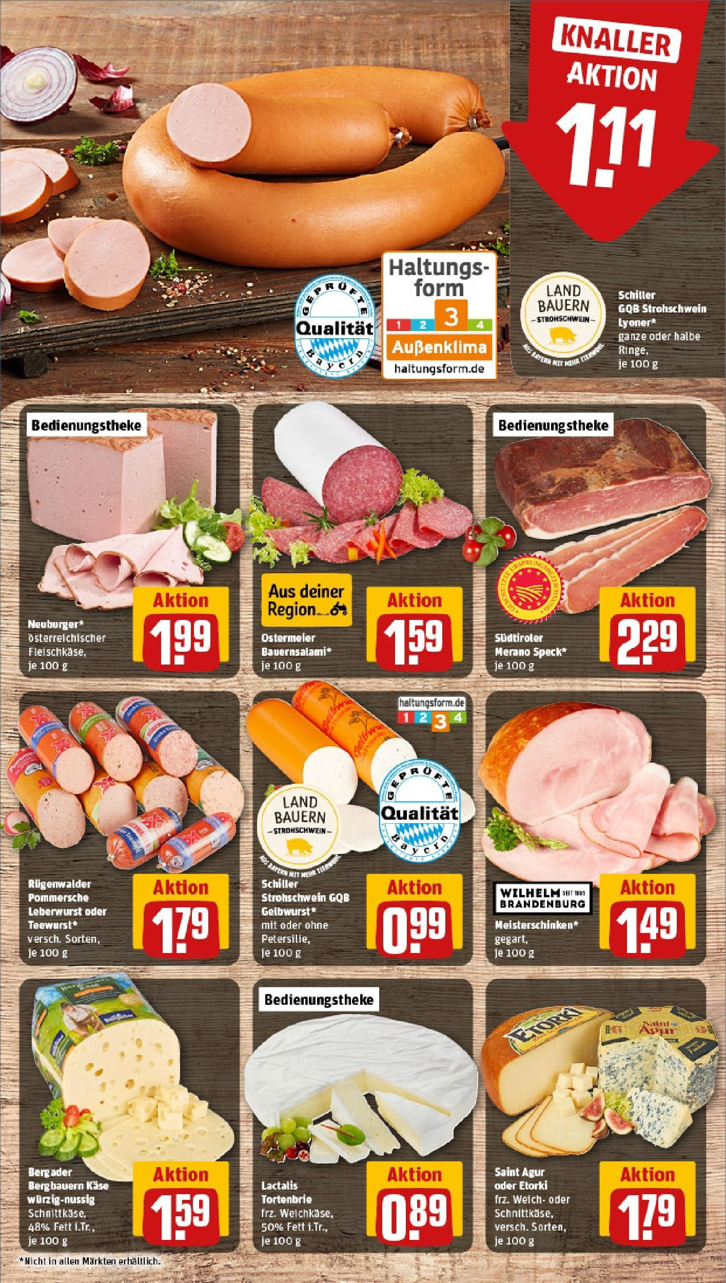 Rewe prospekt Regensburg (ab 25.05.2025) zum Blättern » Angebote | Seite: 9 | Produkte: Käse, Salami Rewe prospekt Regensburg (ab 25.05.2025) zum Blättern » Angebote | Seite: 9 | Produkte: Käse, Salami