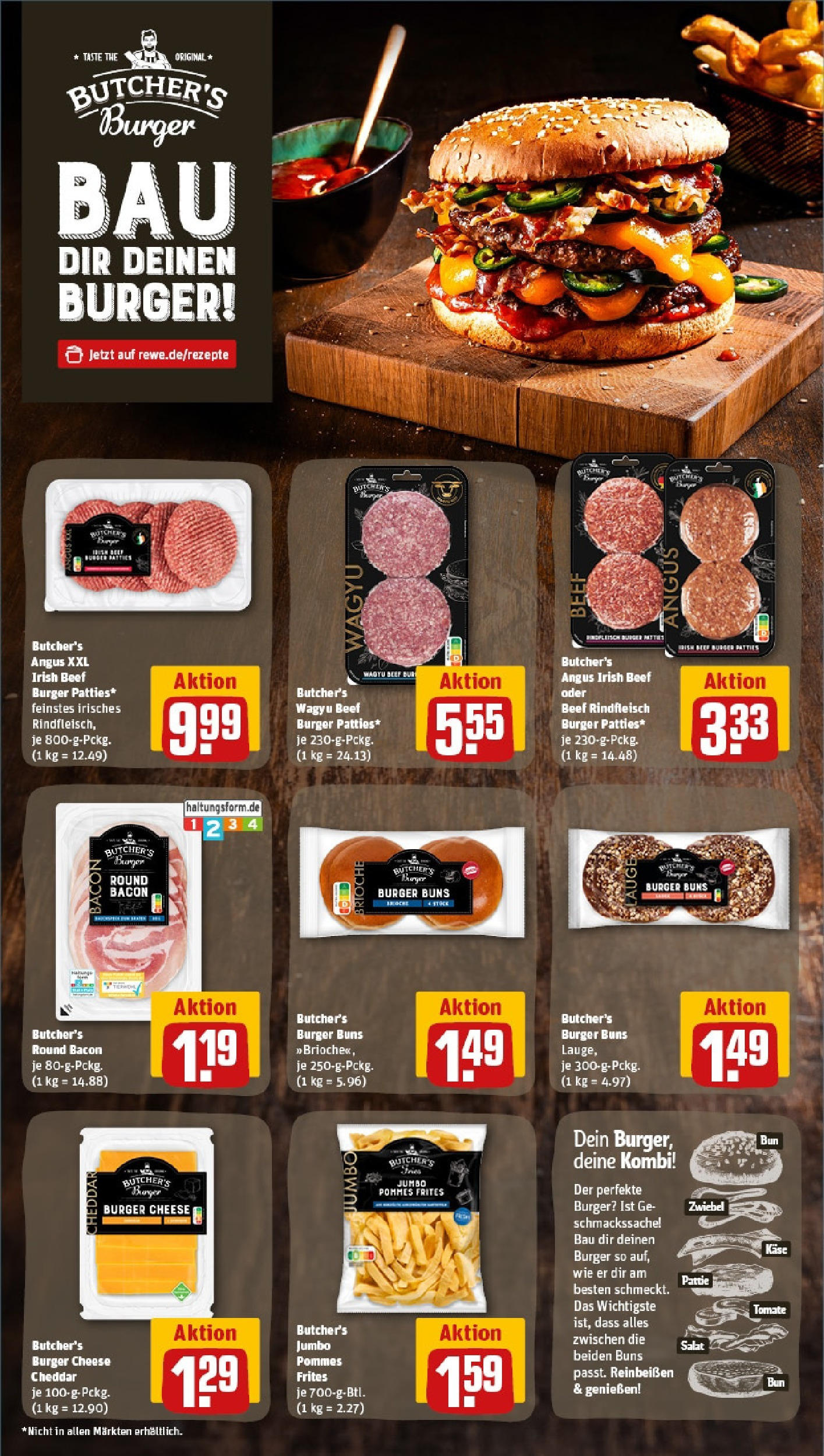 Rewe prospekt Regensburg (ab 25.05.2025) zum Blättern » Angebote | Seite: 15 | Produkte: Pommes, Burger, Pommes frites, Rindfleisch Rewe prospekt Regensburg (ab 25.05.2025) zum Blättern » Angebote | Seite: 15 | Produkte: Pommes, Burger, Pommes frites, Rindfleisch