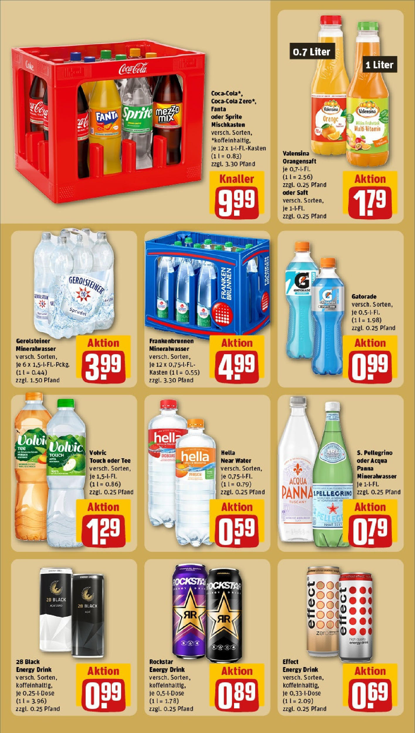 Rewe prospekt Regensburg (ab 25.05.2025) zum Blättern » Angebote | Seite: 16 | Produkte: Volvic touch, Mineralwasser, Valensina, Gerolsteiner Rewe prospekt Regensburg (ab 25.05.2025) zum Blättern » Angebote | Seite: 16 | Produkte: Volvic touch, Mineralwasser, Valensina, Gerolsteiner