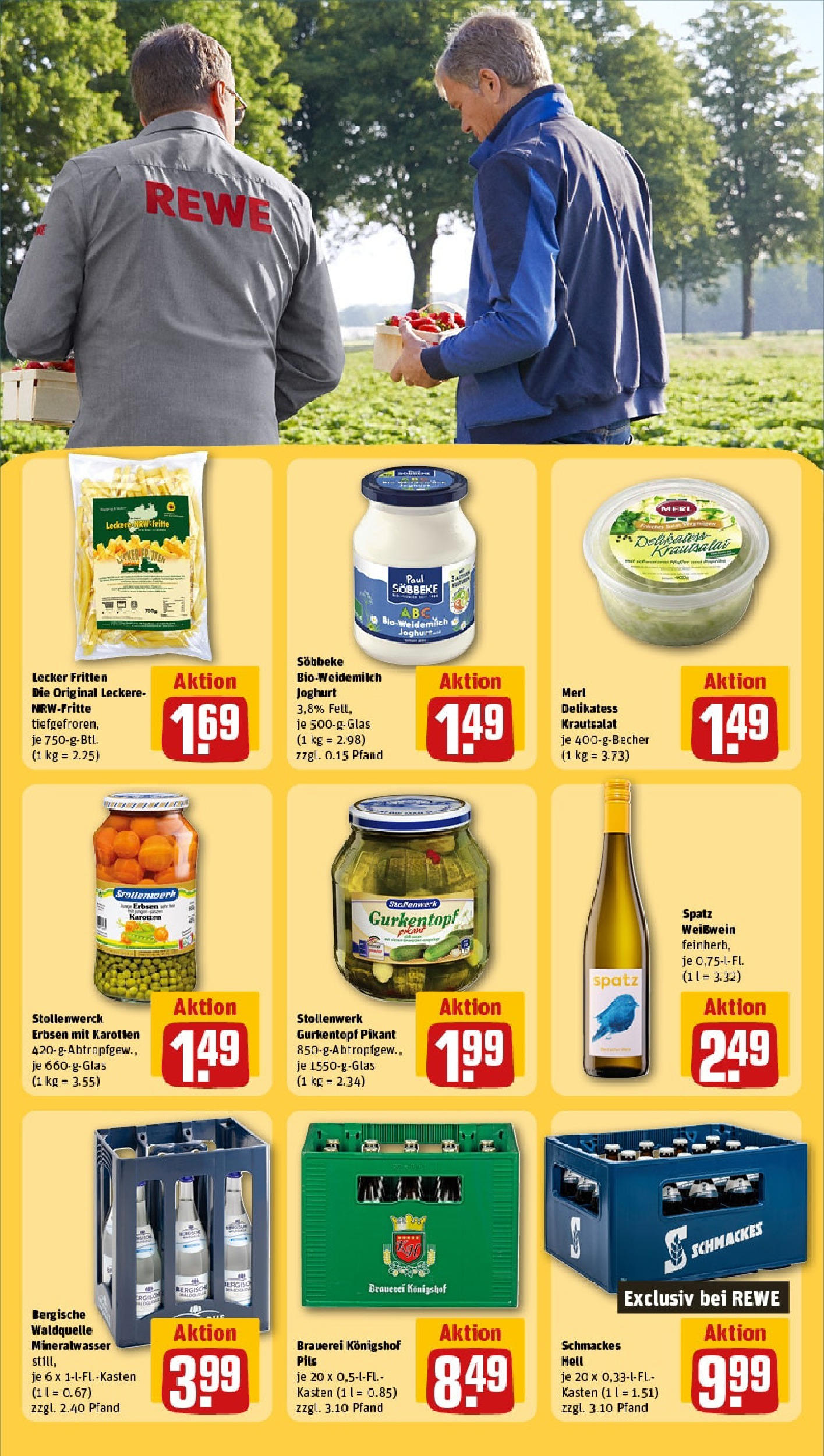 Rewe prospekt Stolberg / Mausbach (ab 25.05.2025) zum Blättern » Angebote | Seite: 25 | Produkte: Weißwein, Pils, Mineralwasser, Erbsen Rewe prospekt Stolberg / Mausbach (ab 25.05.2025) zum Blättern » Angebote | Seite: 25 | Produkte: Weißwein, Pils, Mineralwasser, Erbsen