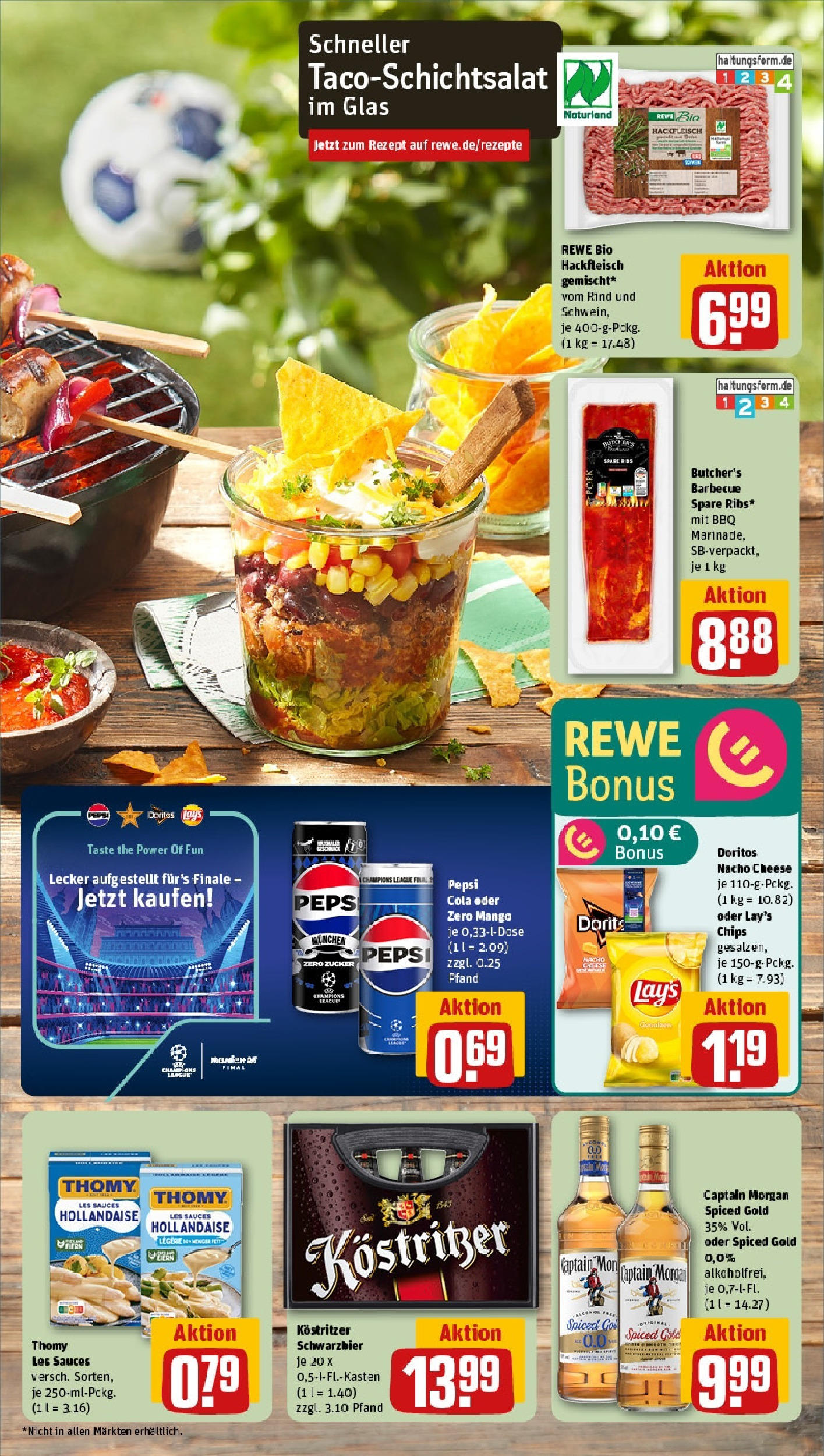Rewe prospekt Postbauer-Heng (ab 25.05.2025) zum Blättern » Angebote | Seite: 5 | Produkte: Thomy les sauces, Rum, Captain morgan, Hackfleisch Rewe prospekt Postbauer-Heng (ab 25.05.2025) zum Blättern » Angebote | Seite: 5 | Produkte: Thomy les sauces, Rum, Captain morgan, Hackfleisch