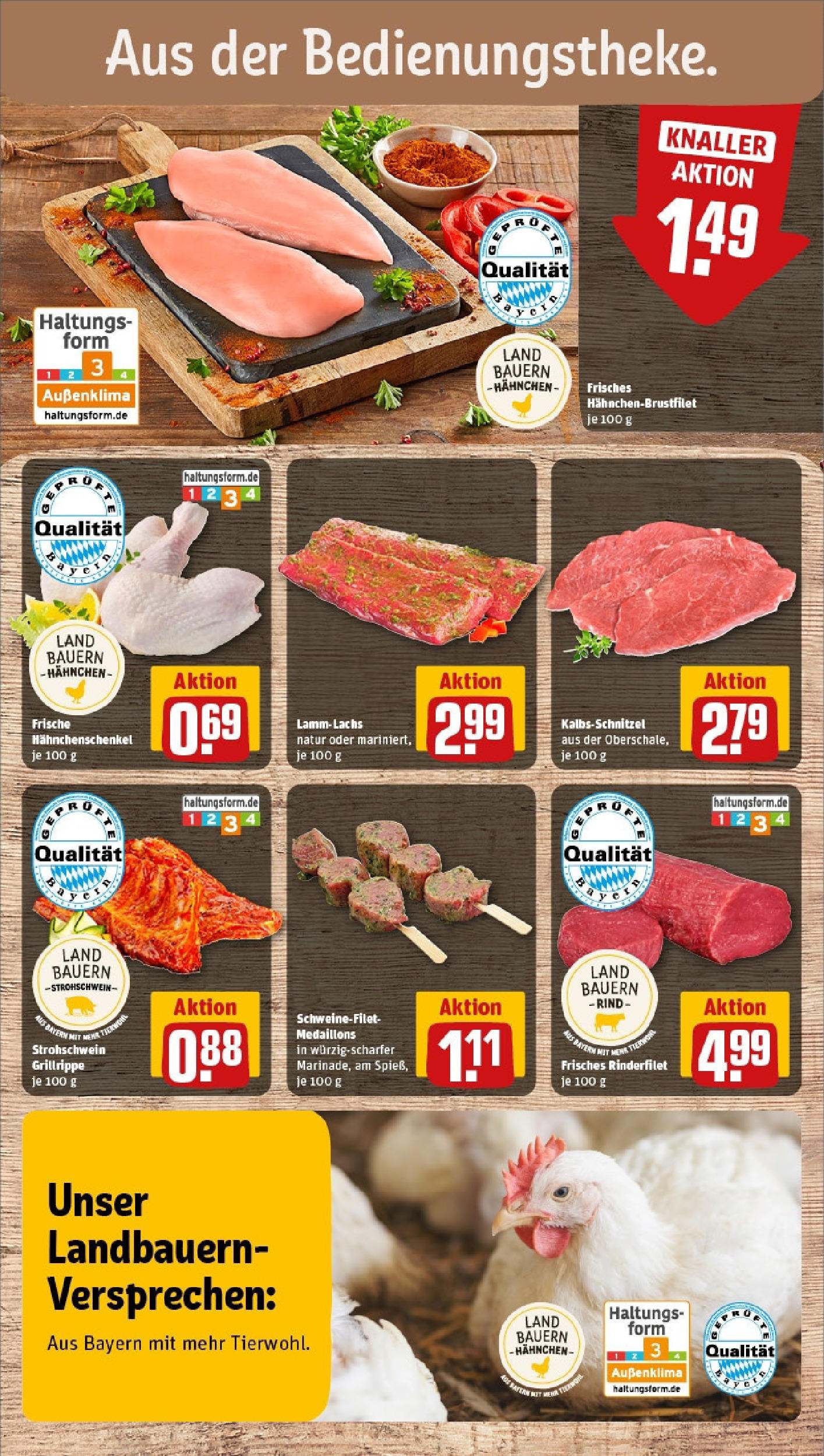 Rewe prospekt Regensburg (ab 25.05.2025) zum Blättern » Angebote | Seite: 10 | Produkte: Hahnchen, Hahnchenschenkel, Rinderfilet, Schweinefilet Rewe prospekt Regensburg (ab 25.05.2025) zum Blättern » Angebote | Seite: 10 | Produkte: Hahnchen, Hahnchenschenkel, Rinderfilet, Schweinefilet