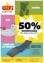 50% remboursés en bon d'achat