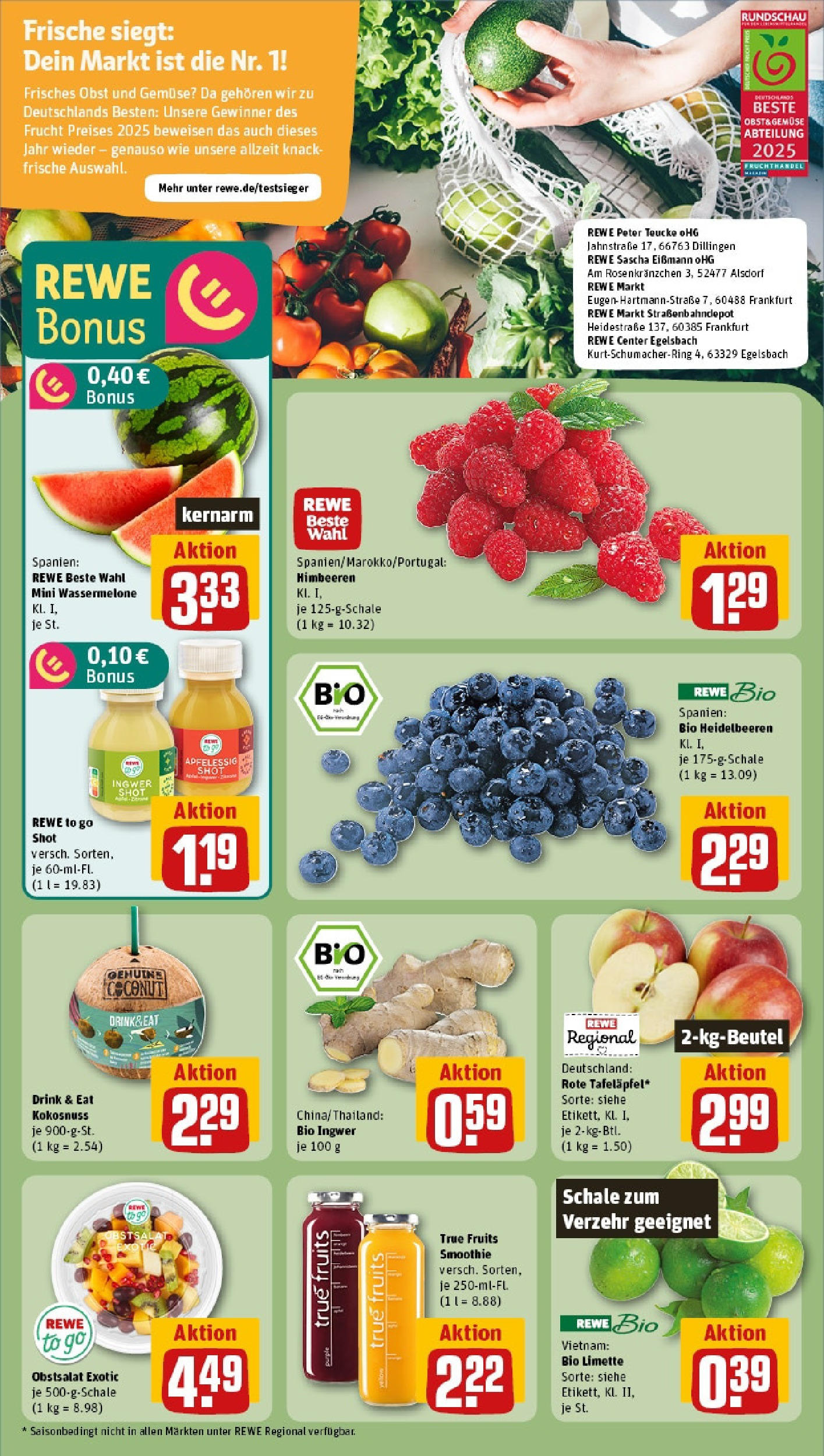 Rewe prospekt Salzgitter/Fredenberg (ab 25.05.2025) zum Blättern » Angebote | Seite: 6 Rewe prospekt Salzgitter/Fredenberg (ab 25.05.2025) zum Blättern » Angebote | Seite: 6
