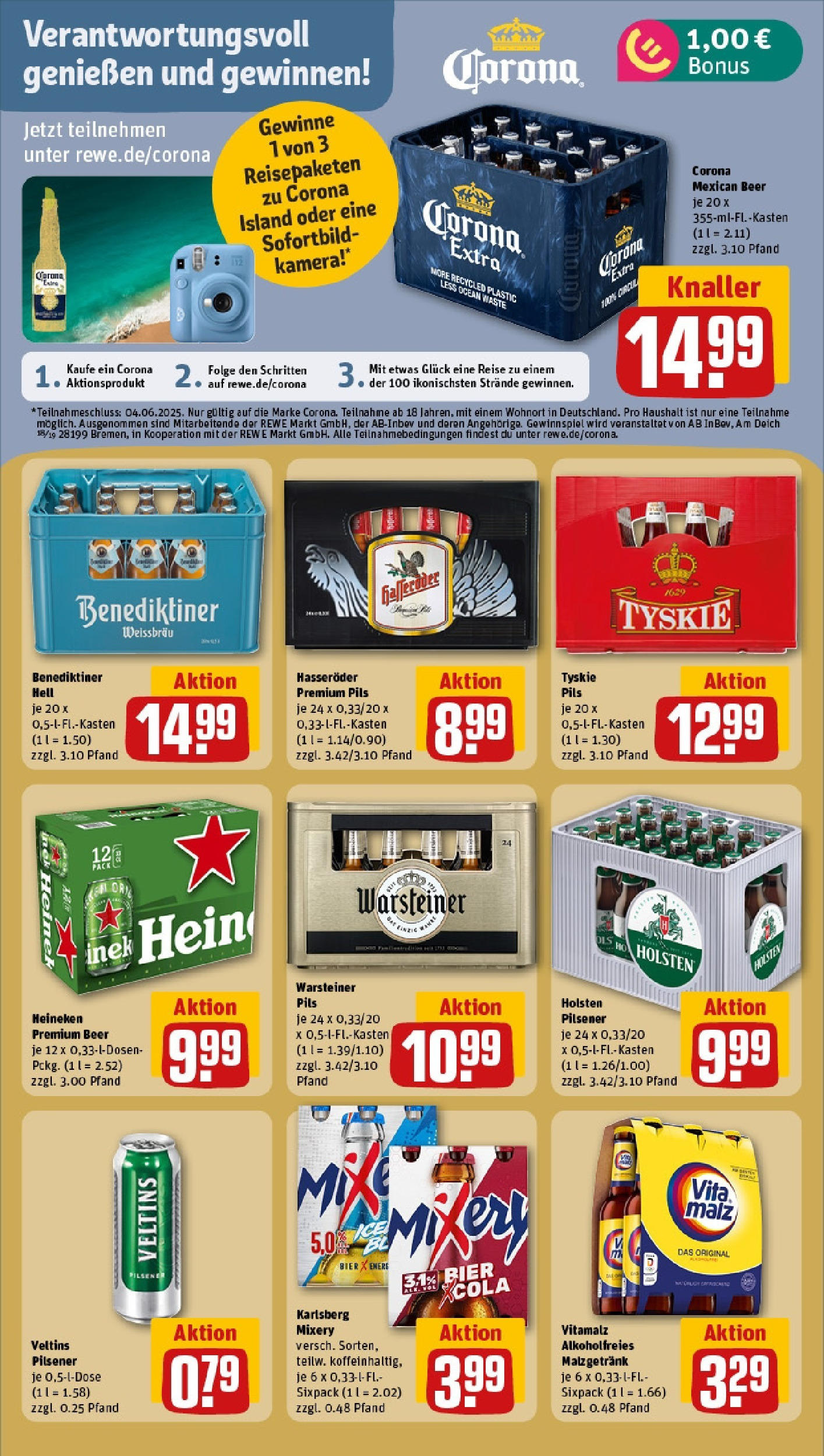Rewe prospekt Salzgitter/Fredenberg (ab 25.05.2025) zum Blättern » Angebote | Seite: 17 Rewe prospekt Salzgitter/Fredenberg (ab 25.05.2025) zum Blättern » Angebote | Seite: 17
