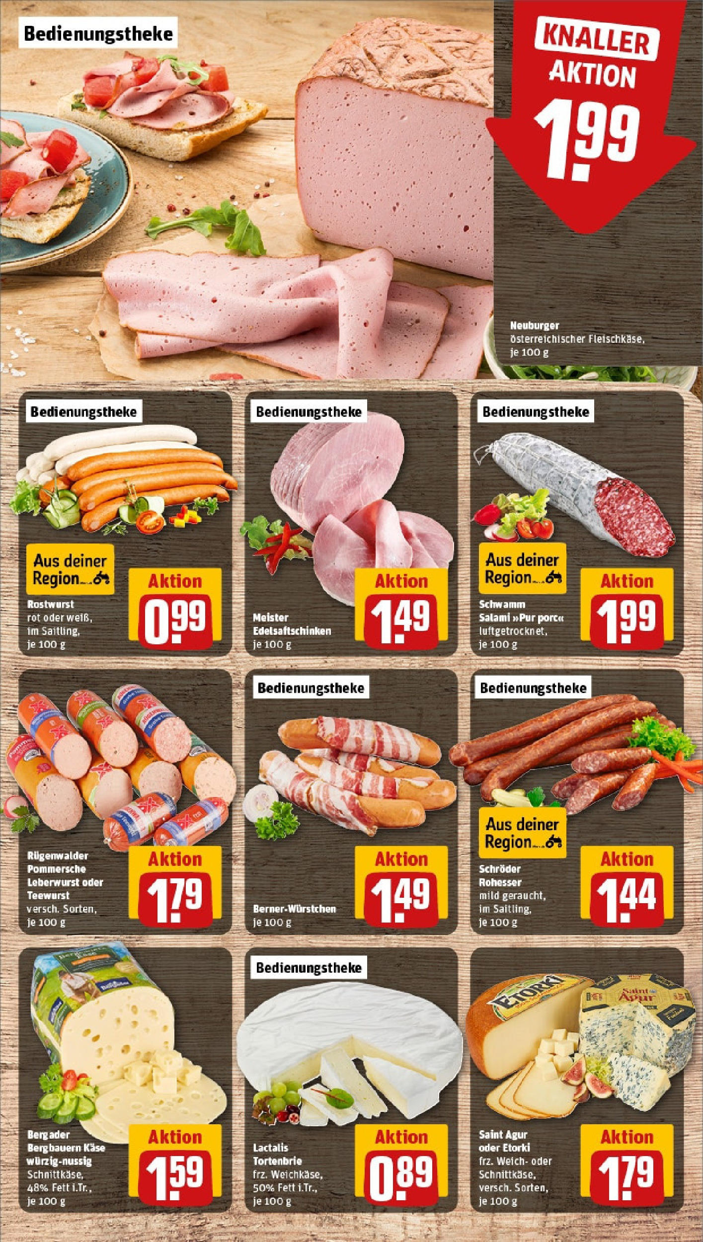 Rewe prospekt Beckingen (ab 25.05.2025) zum Blättern » Angebote | Seite: 11 | Produkte: Käse, Salami Rewe prospekt Beckingen (ab 25.05.2025) zum Blättern » Angebote | Seite: 11 | Produkte: Käse, Salami