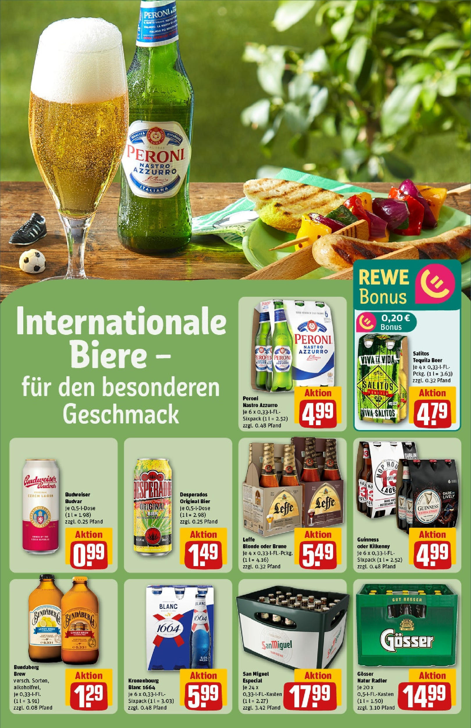 Rewe prospekt Friedrichsdorf (ab 25.05.2025) zum Blättern » Angebote | Seite: 5 | Produkte: Bier, Tequila, Radler, Desperados Rewe prospekt Friedrichsdorf (ab 25.05.2025) zum Blättern » Angebote | Seite: 5 | Produkte: Bier, Tequila, Radler, Desperados