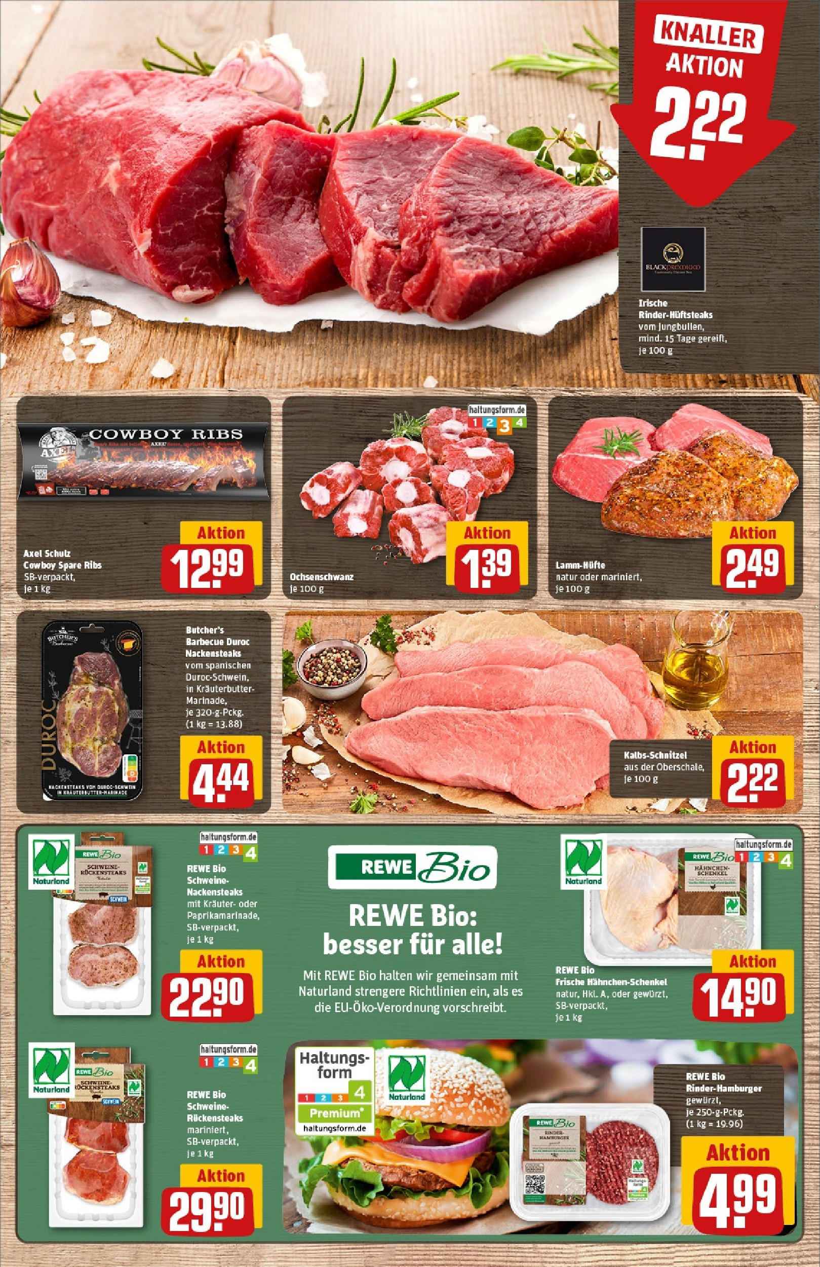 Rewe prospekt Bad Zwischenahn	 (ab 25.05.2025) zum Blättern » Angebote | Seite: 9 | Produkte: Hahnchen, Spare ribs, Kräuterbutter, Steak