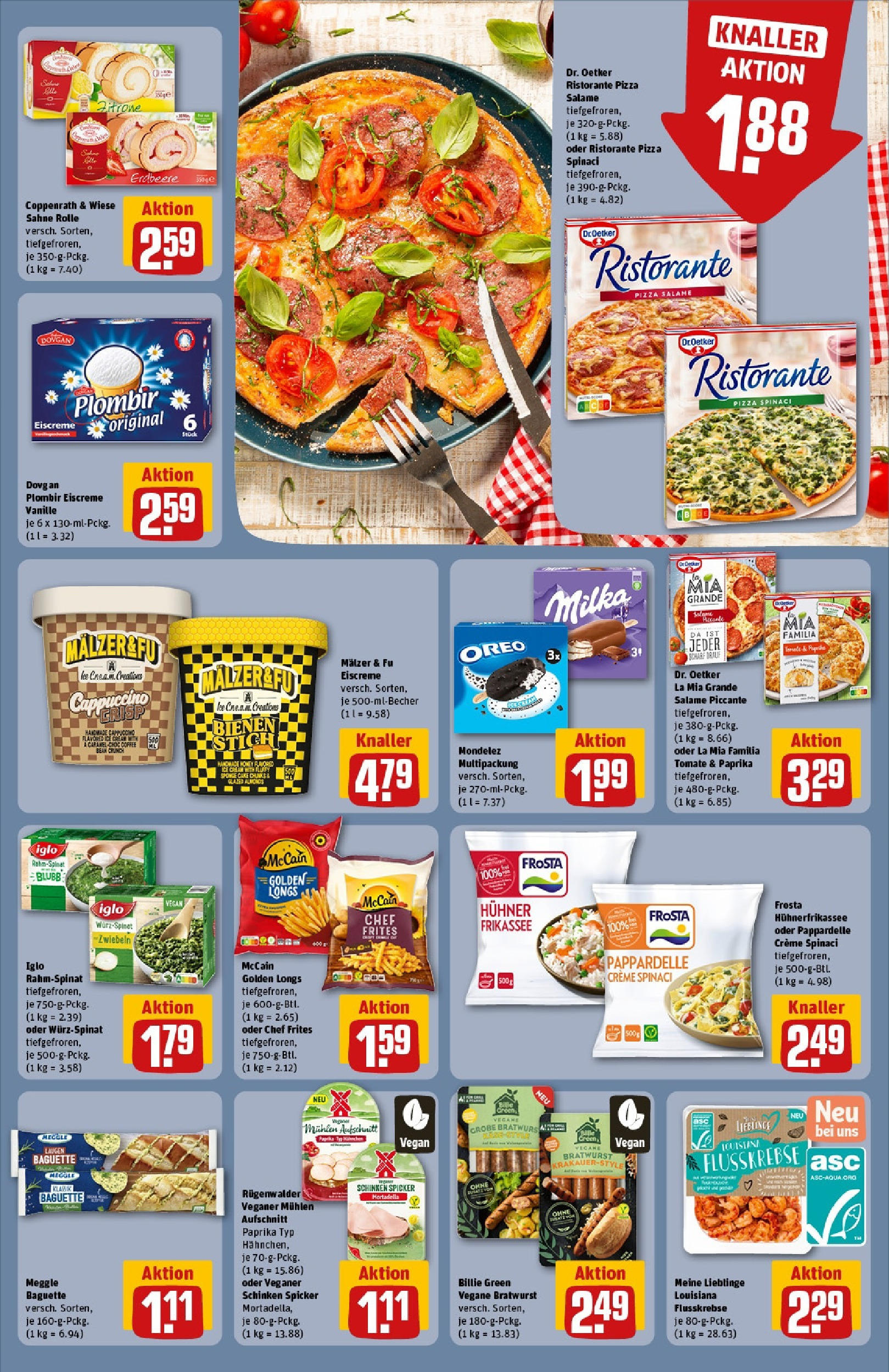 Rewe prospekt Friedrichsdorf (ab 25.05.2025) zum Blättern » Angebote | Seite: 15 | Produkte: Bratwurst, Baguette, McCain, Pizza Rewe prospekt Friedrichsdorf (ab 25.05.2025) zum Blättern » Angebote | Seite: 15 | Produkte: Bratwurst, Baguette, McCain, Pizza