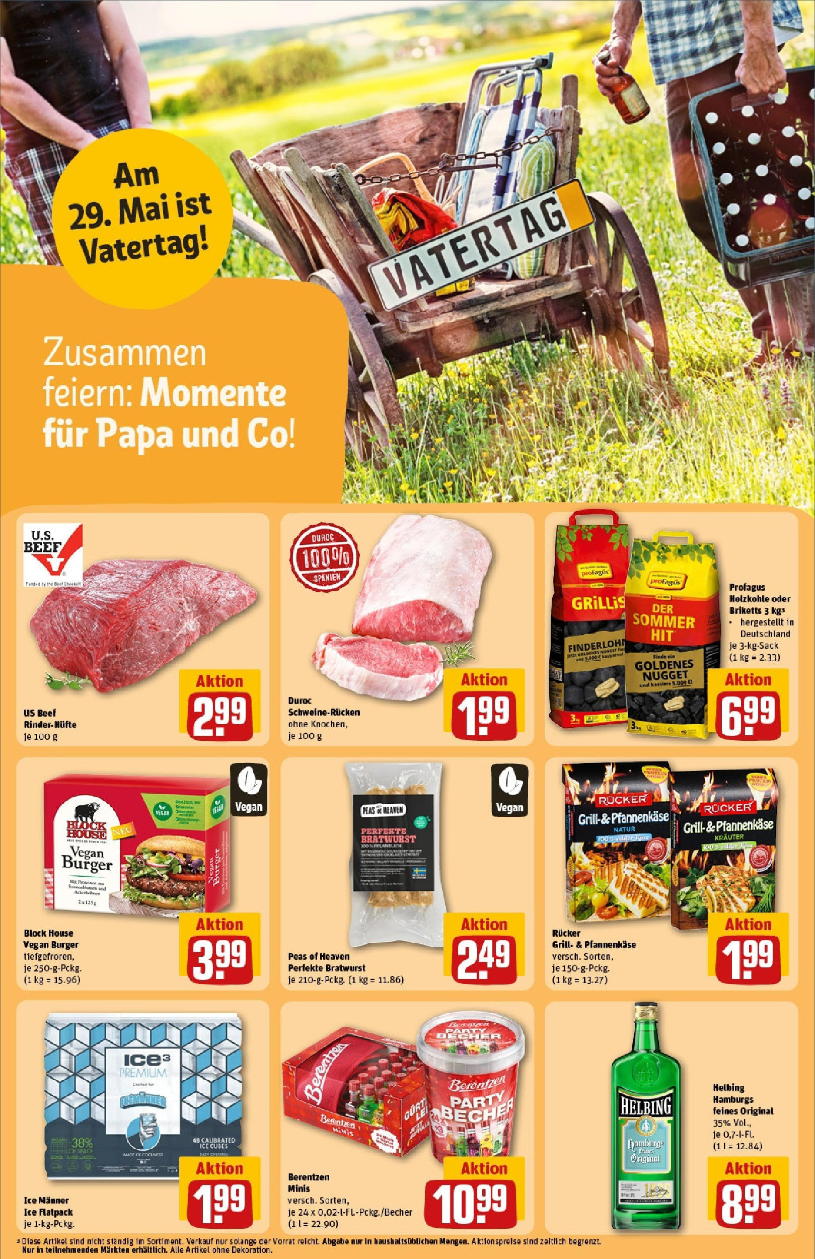 Rewe prospekt Bad Zwischenahn	 (ab 25.05.2025) zum Blättern » Angebote | Seite: 18 | Produkte: Grill, Burger, Gin, Berentzen