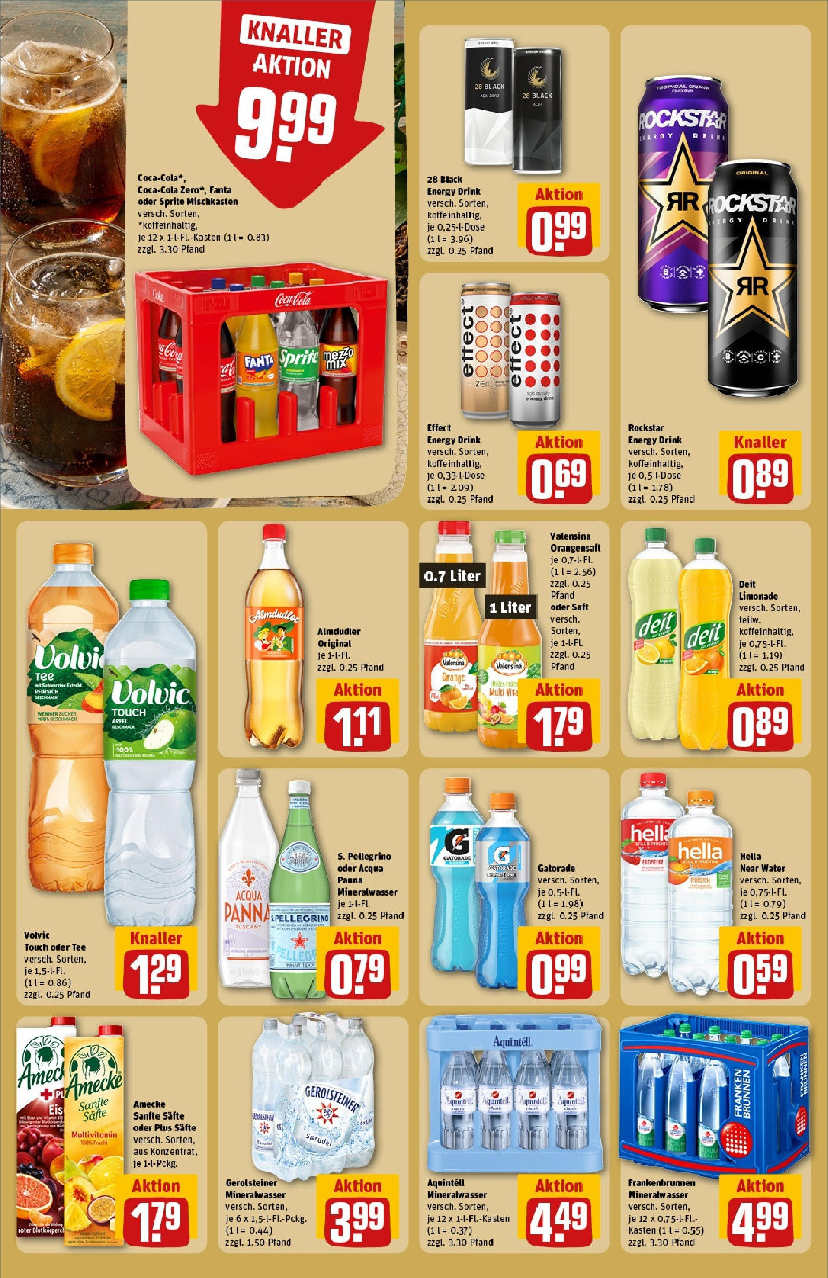 Rewe prospekt Olching Geiselbullach	 (ab 25.05.2025) zum Blättern » Angebote | Seite: 18 | Produkte: Cola, Mineralwasser, Valensina, Saft
