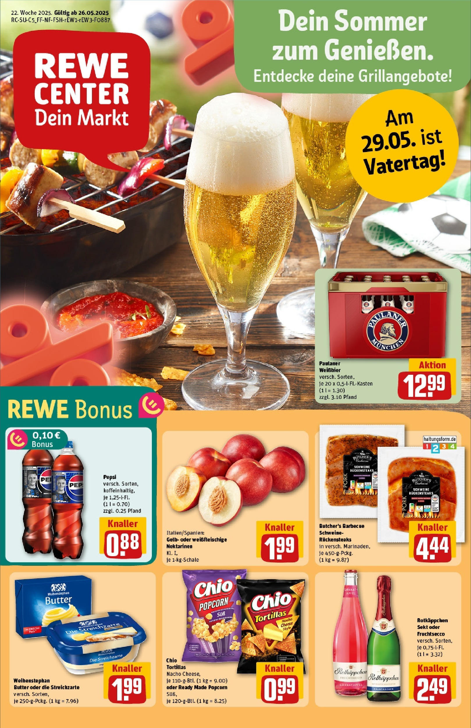 REWE Prospekt ab 25.05.2025 nächste Woche - Prospekt Olching Geiselbullach Vorschau von dem Prospekt des Geschäftes Rewe, gültig ab dem 25.05.2025