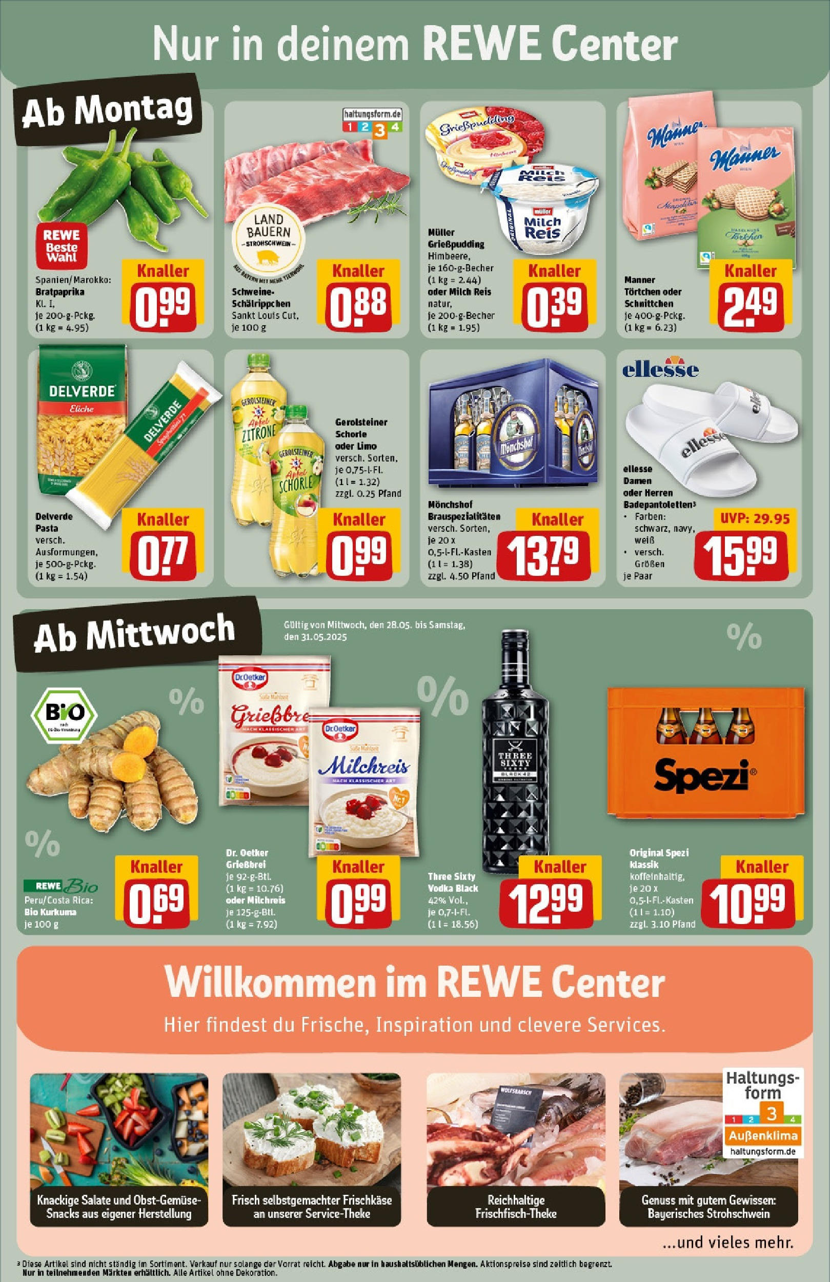 Rewe prospekt Olching Geiselbullach	 (ab 25.05.2025) zum Blättern » Angebote | Seite: 3 | Produkte: Monchshof, Zitrone, Vodka, Reis