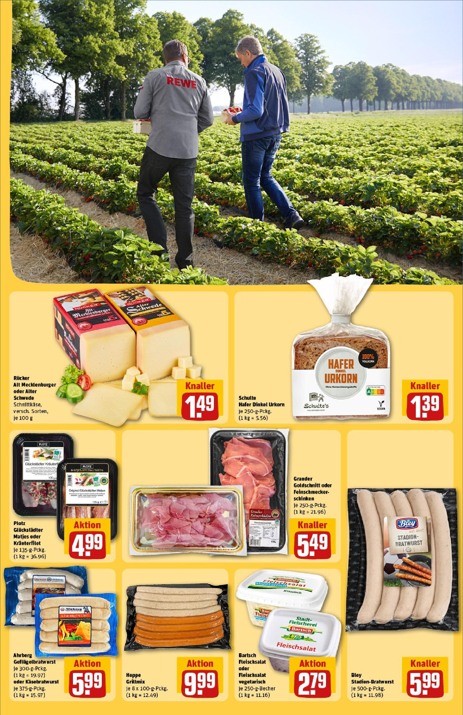 Rewe prospekt Bad Zwischenahn	 (ab 25.05.2025) zum Blättern » Angebote | Seite: 25 | Produkte: Bratwurst, Schinken