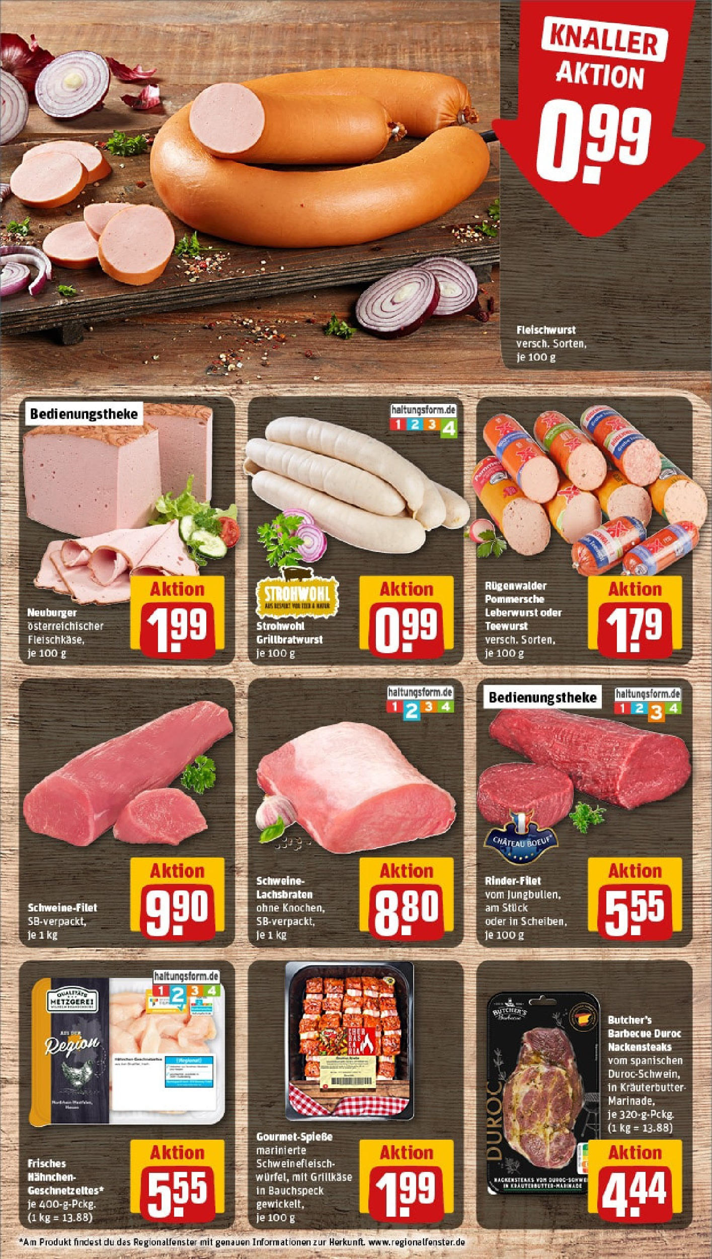 Rewe prospekt Köln / Sülz	 (ab 25.05.2025) zum Blättern » Angebote | Seite: 8 | Produkte: Nackensteaks, Rinderfilet, Kräuterbutter, Schweinefleisch