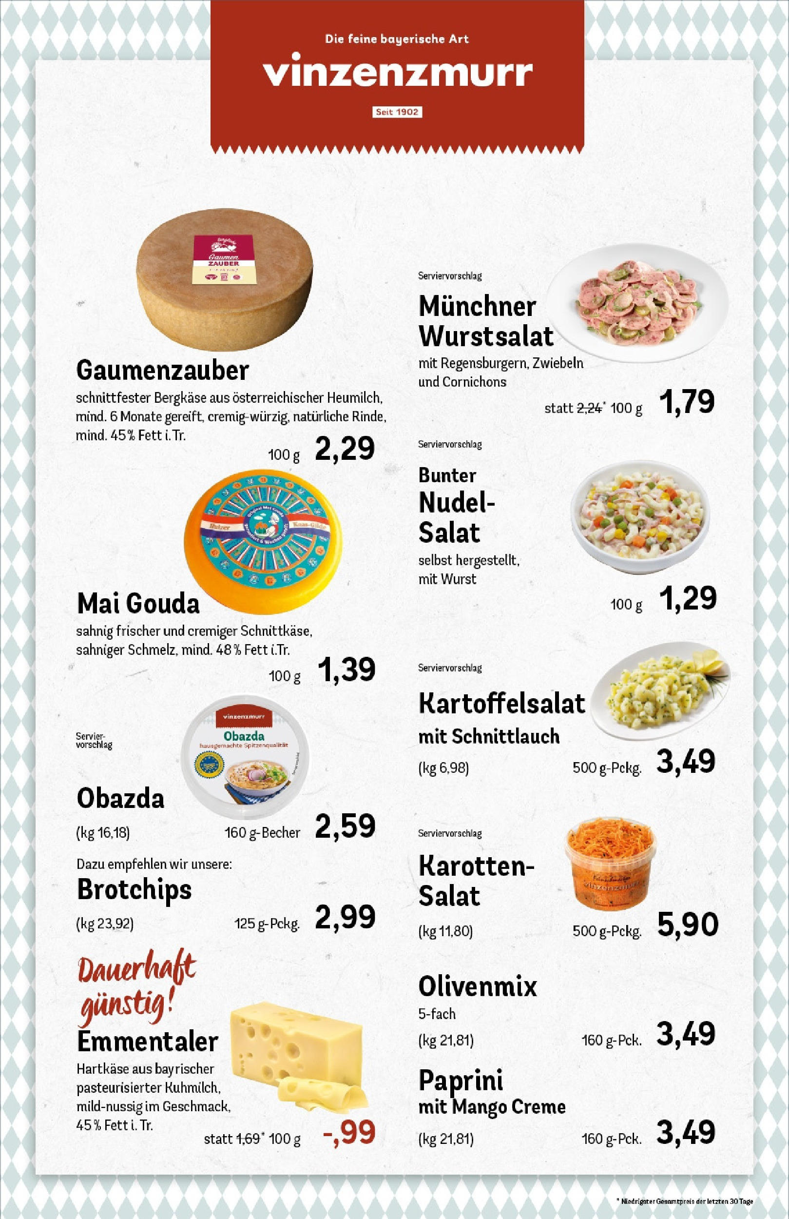 Rewe prospekt Ingolstadt	 (ab 25.05.2025) zum Blättern » Angebote | Seite: 10 | Produkte: Creme, Zwiebeln, Pasta, Salat