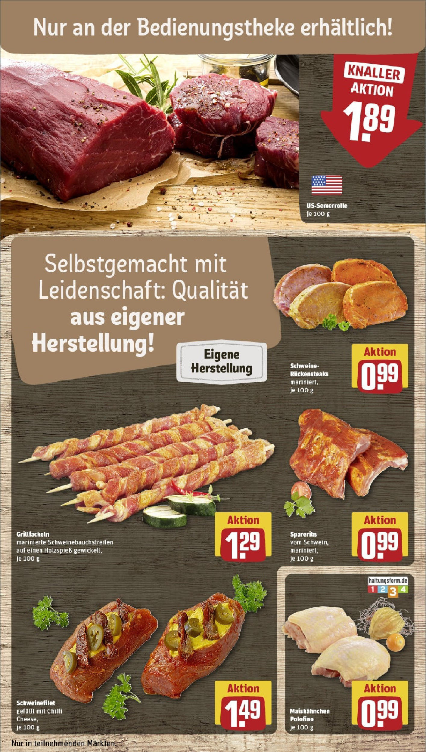 Rewe prospekt Hachenburg	 (ab 25.05.2025) zum Blättern » Angebote | Seite: 10 | Produkte: Hahnchen, Schweinefilet, Steak