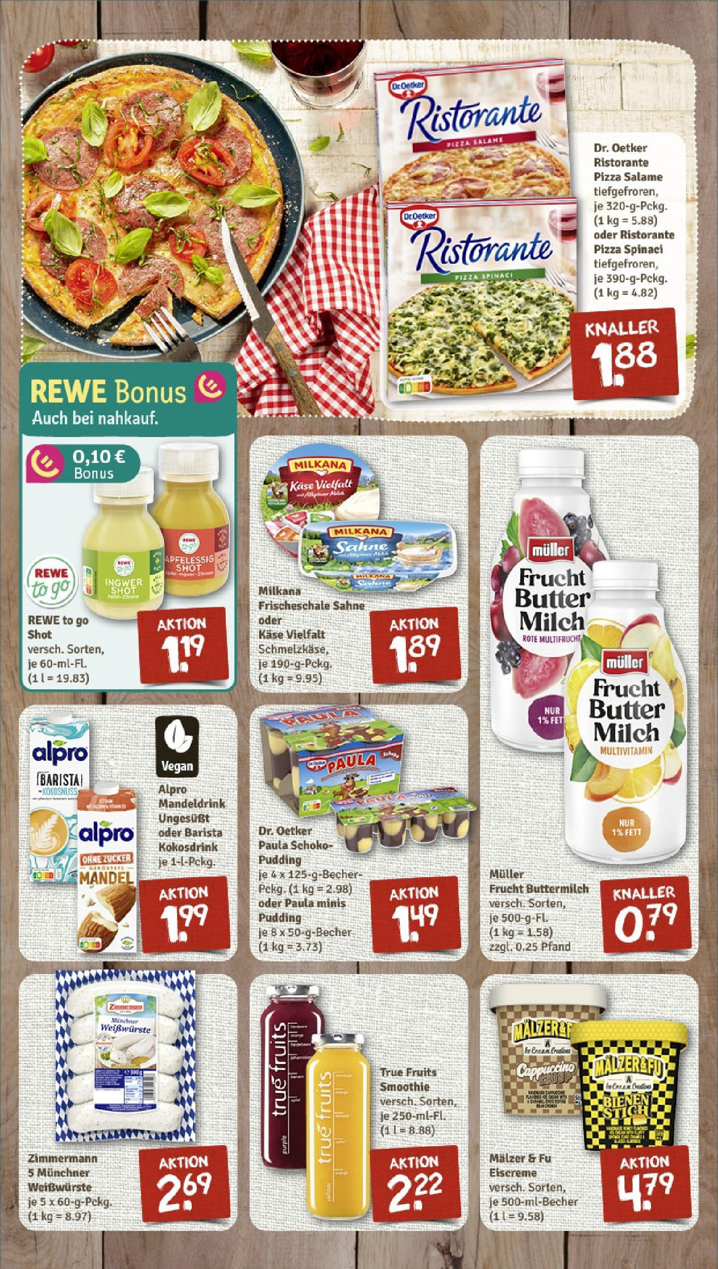 Rewe prospekt Freyung	 (ab 25.05.2025) zum Blättern » Angebote | Seite: 5 | Produkte: Milch, Milkana, Zucker, Sahne