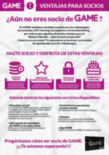 Reservas GAME