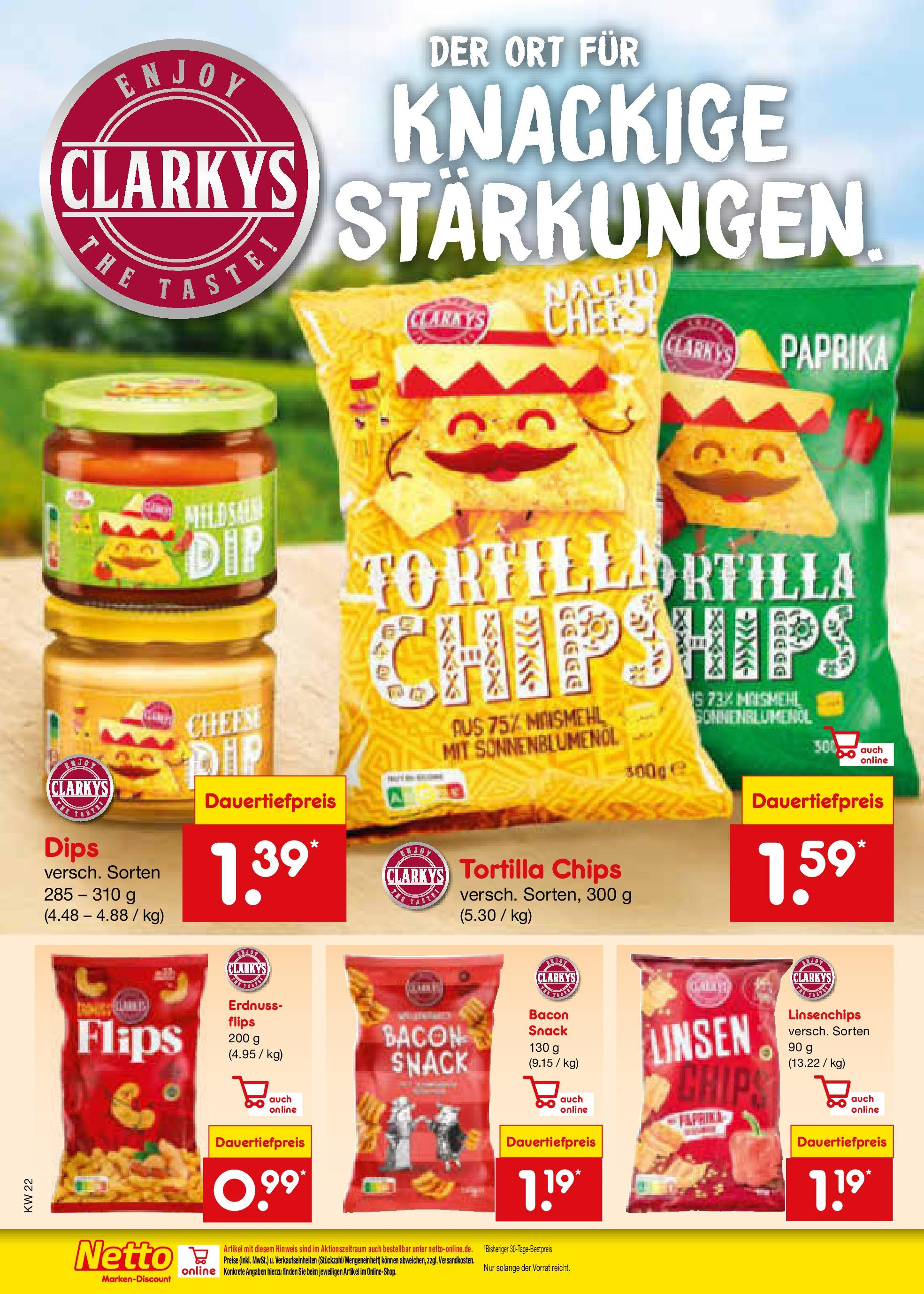 Netto Marken-Discount prospekt Berlin-Spandau (ab 26.05.2025) » Angebote | Seite: 24 | Produkte: Sonnenblumenol, Paprika, Chips Netto Marken-Discount prospekt Berlin-Spandau (ab 26.05.2025) » Angebote | Seite: 24 | Produkte: Sonnenblumenol, Paprika, Chips