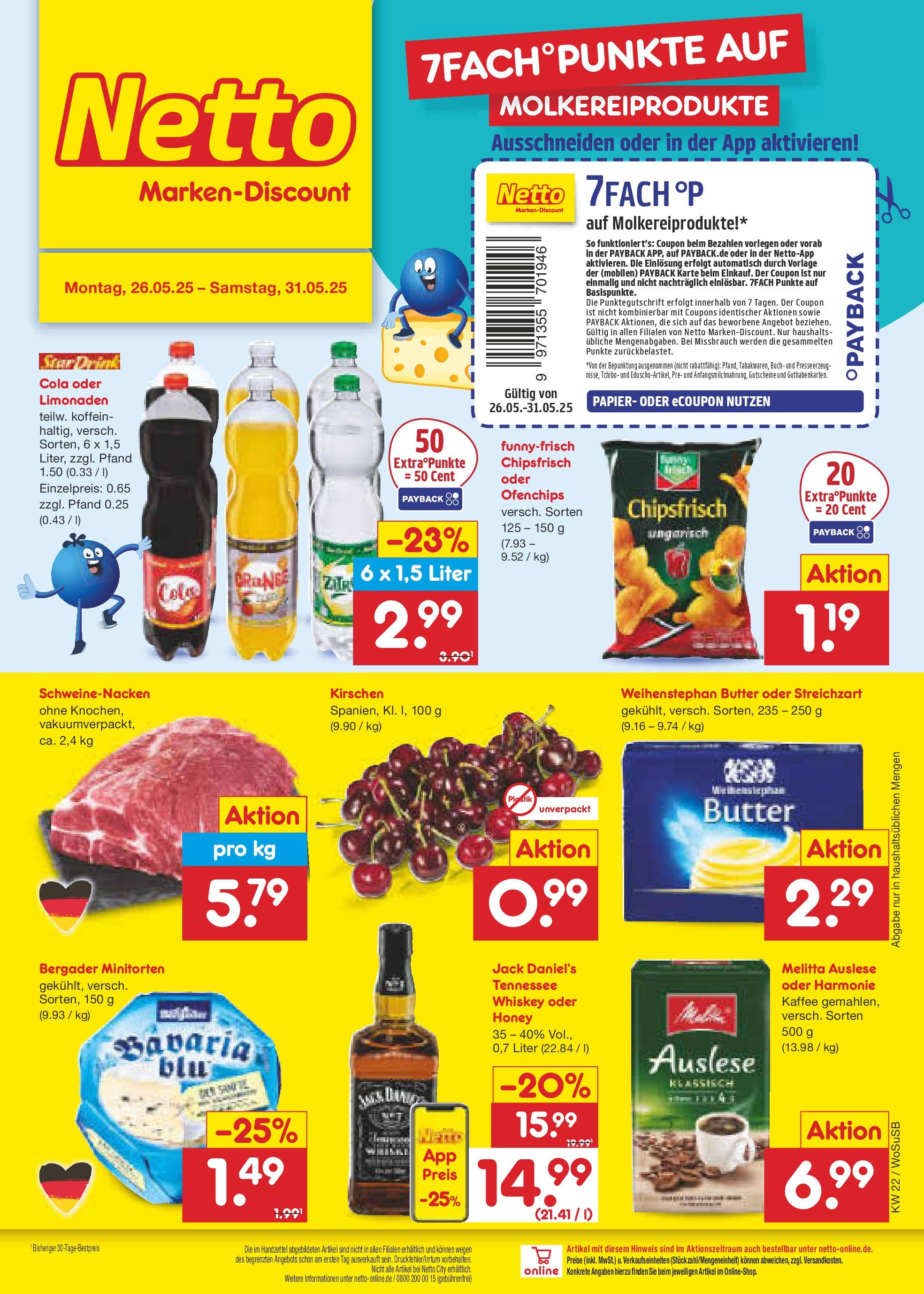 Netto Marken-Discount prospekt Mannheim	 (ab 26.05.2025) » Angebote | Seite: 1