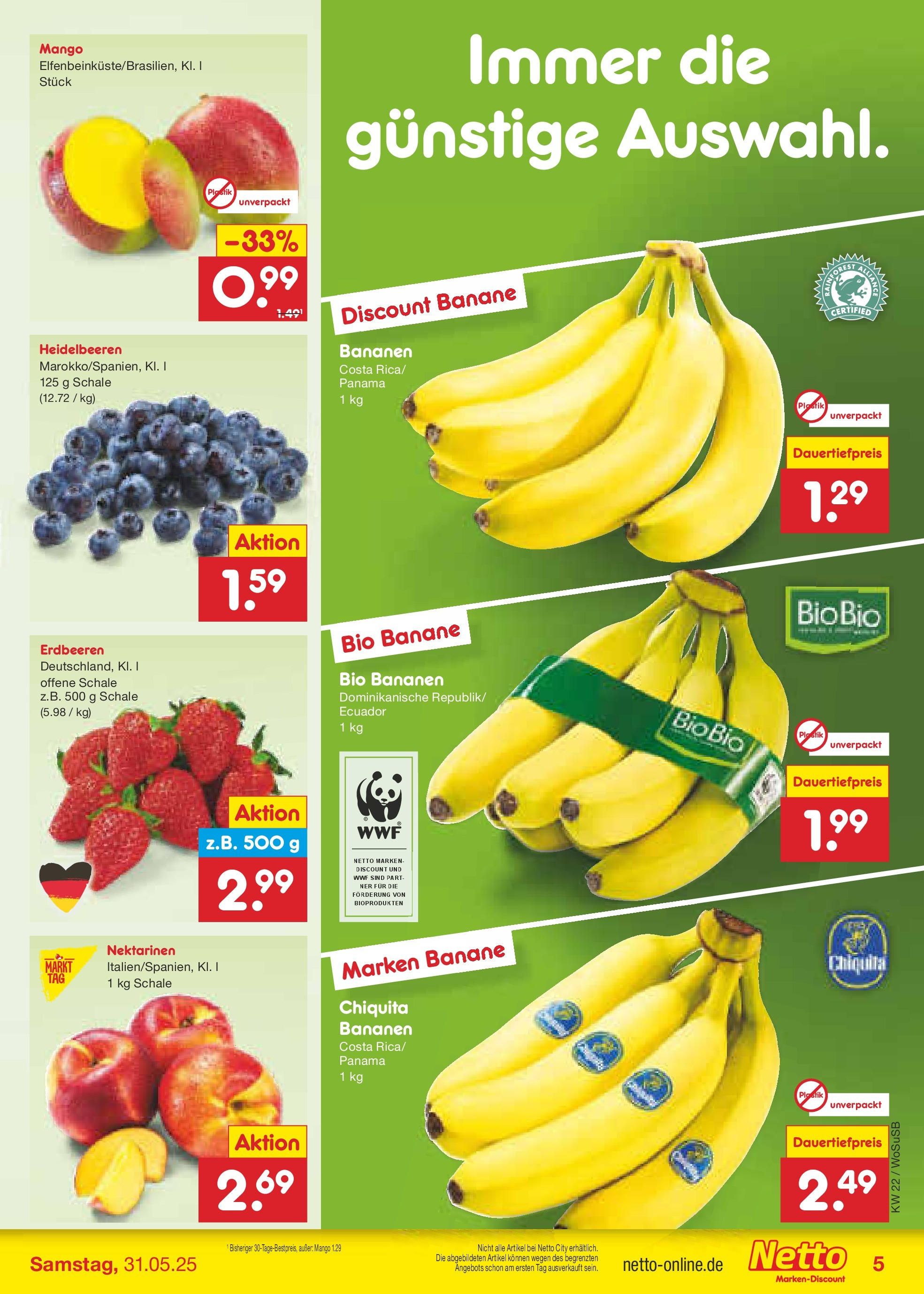 Netto Marken-Discount prospekt Mannheim	 (ab 26.05.2025) » Angebote | Seite: 5
