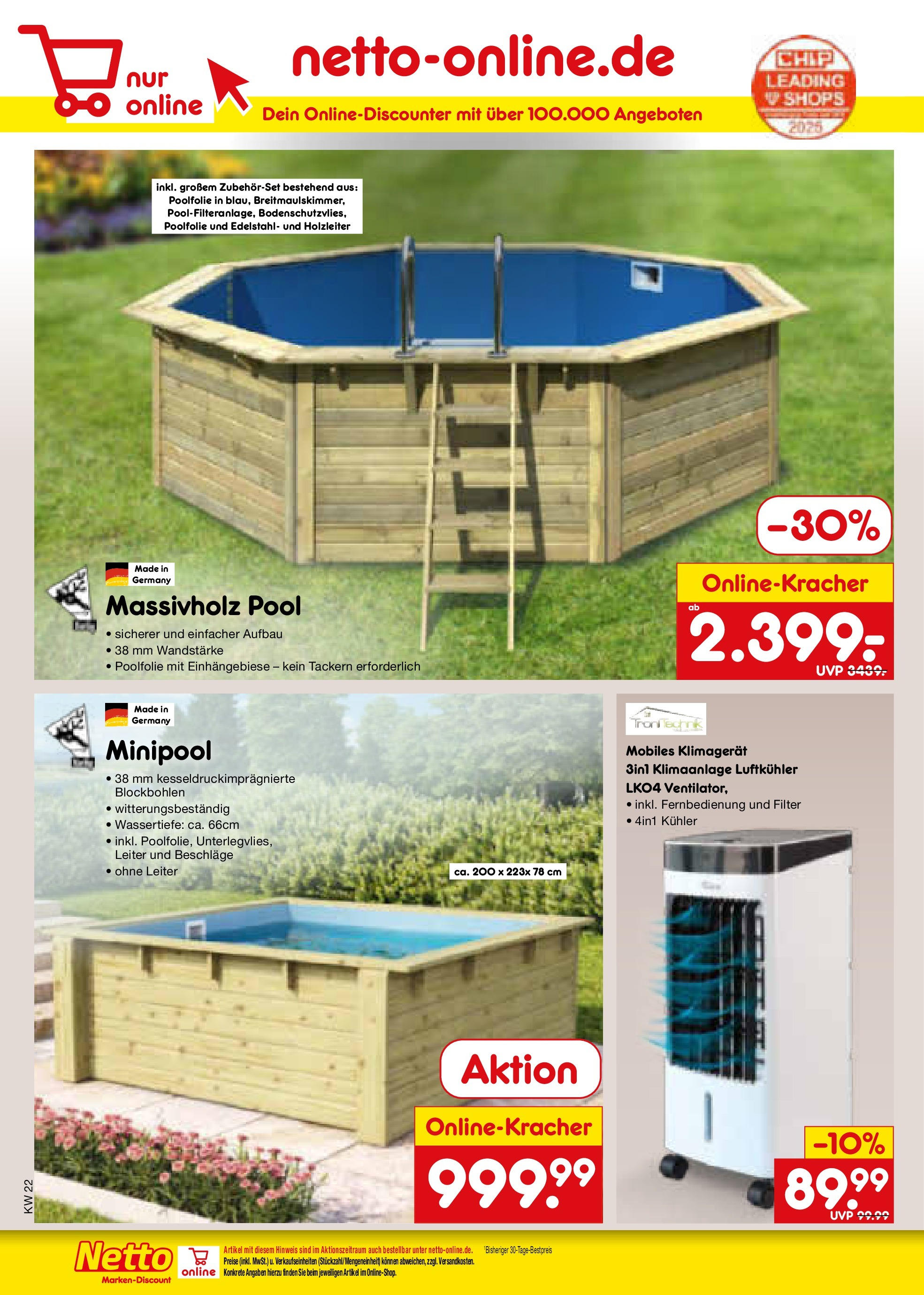 Netto Marken-Discount prospekt Berlin-Spandau (ab 26.05.2025) » Angebote | Seite: 36 | Produkte: Klimaanlage, Klimagerät Netto Marken-Discount prospekt Berlin-Spandau (ab 26.05.2025) » Angebote | Seite: 36 | Produkte: Klimaanlage, Klimagerät