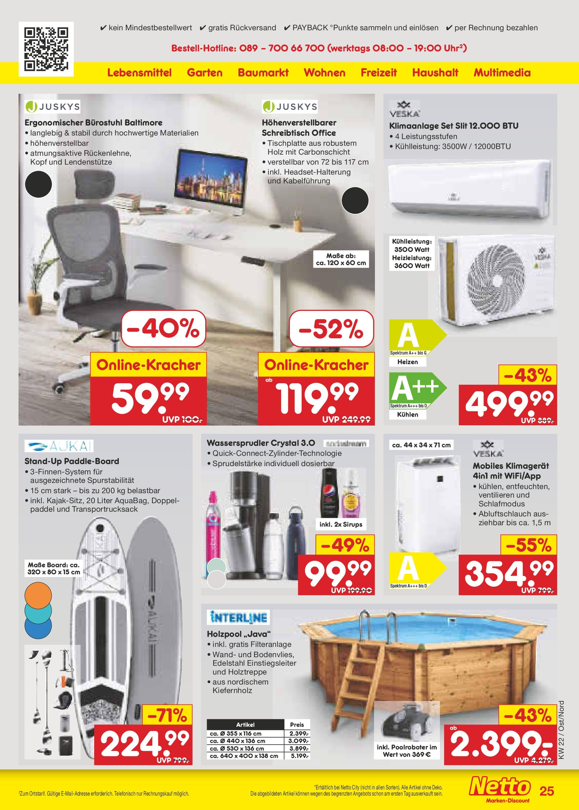 Netto Marken-Discount prospekt Berlin-Spandau (ab 26.05.2025) » Angebote | Seite: 39 | Produkte: Klimaanlage, Klimagerät Netto Marken-Discount prospekt Berlin-Spandau (ab 26.05.2025) » Angebote | Seite: 39 | Produkte: Klimaanlage, Klimagerät
