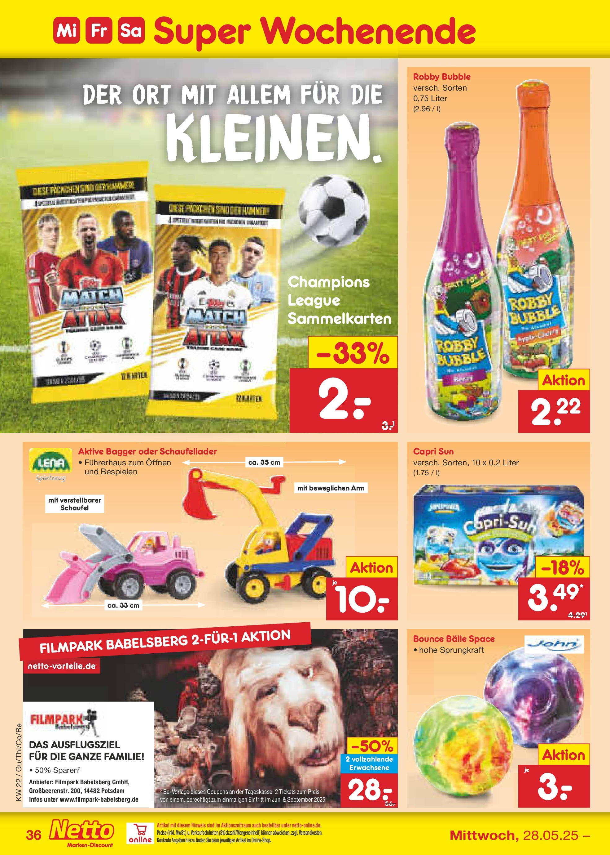 Netto Marken-Discount prospekt Berlin-Spandau (ab 26.05.2025) » Angebote | Seite: 56 | Produkte: Capri sun Netto Marken-Discount prospekt Berlin-Spandau (ab 26.05.2025) » Angebote | Seite: 56 | Produkte: Capri sun